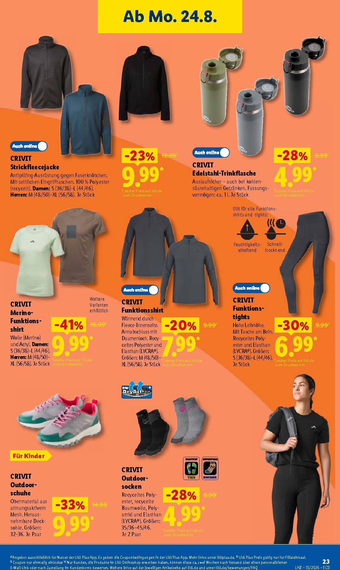 lidl - Lidl Prospekt nächste Woche – von Montag 24.08.2026 bis Samstag 29.08.2026 - page: 43