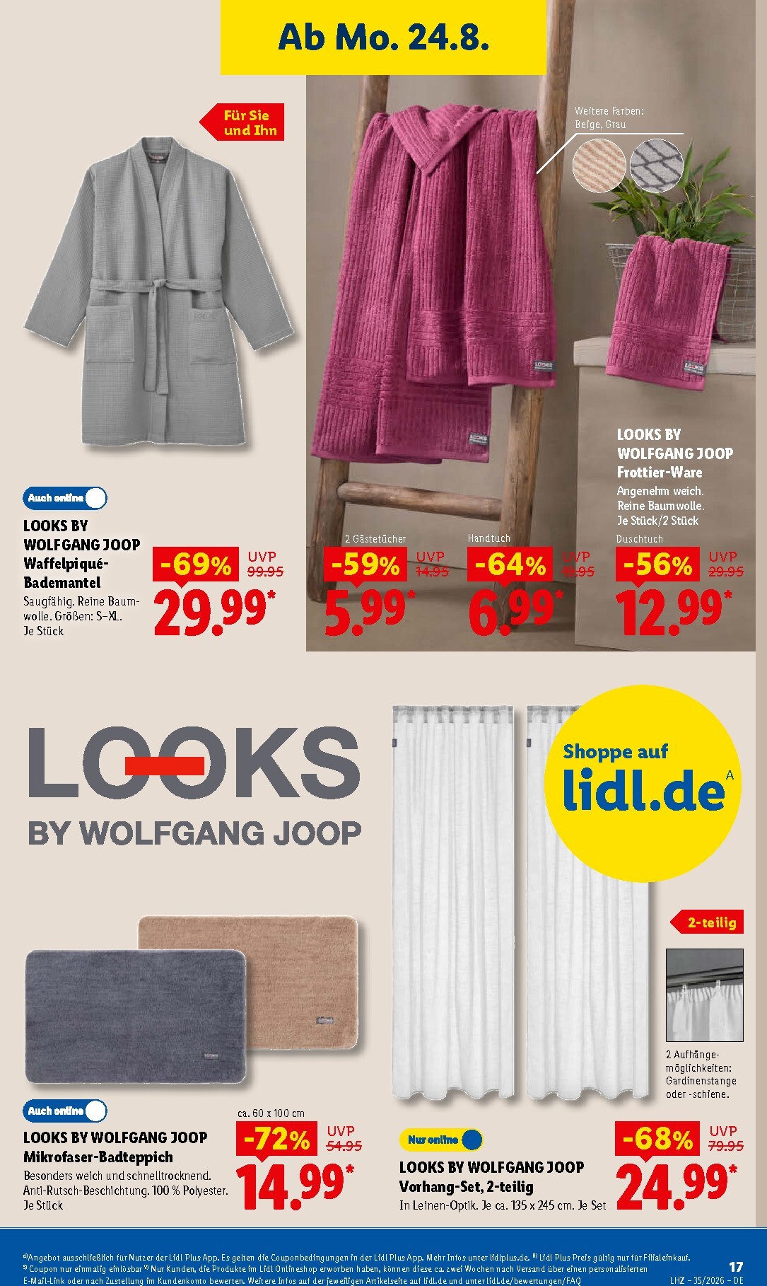 lidl - Lidl Prospekt nächste Woche – von Montag 24.08.2026 bis Samstag 29.08.2026 - page: 37