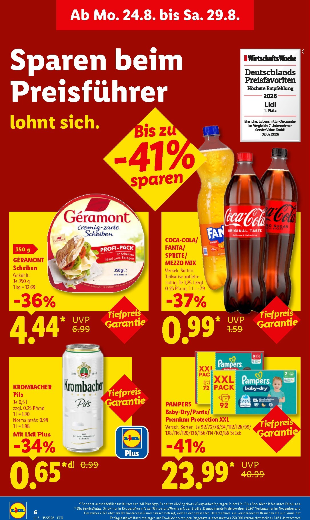 lidl - Lidl Prospekt nächste Woche – von Montag 24.08.2026 bis Samstag 29.08.2026 - page: 18