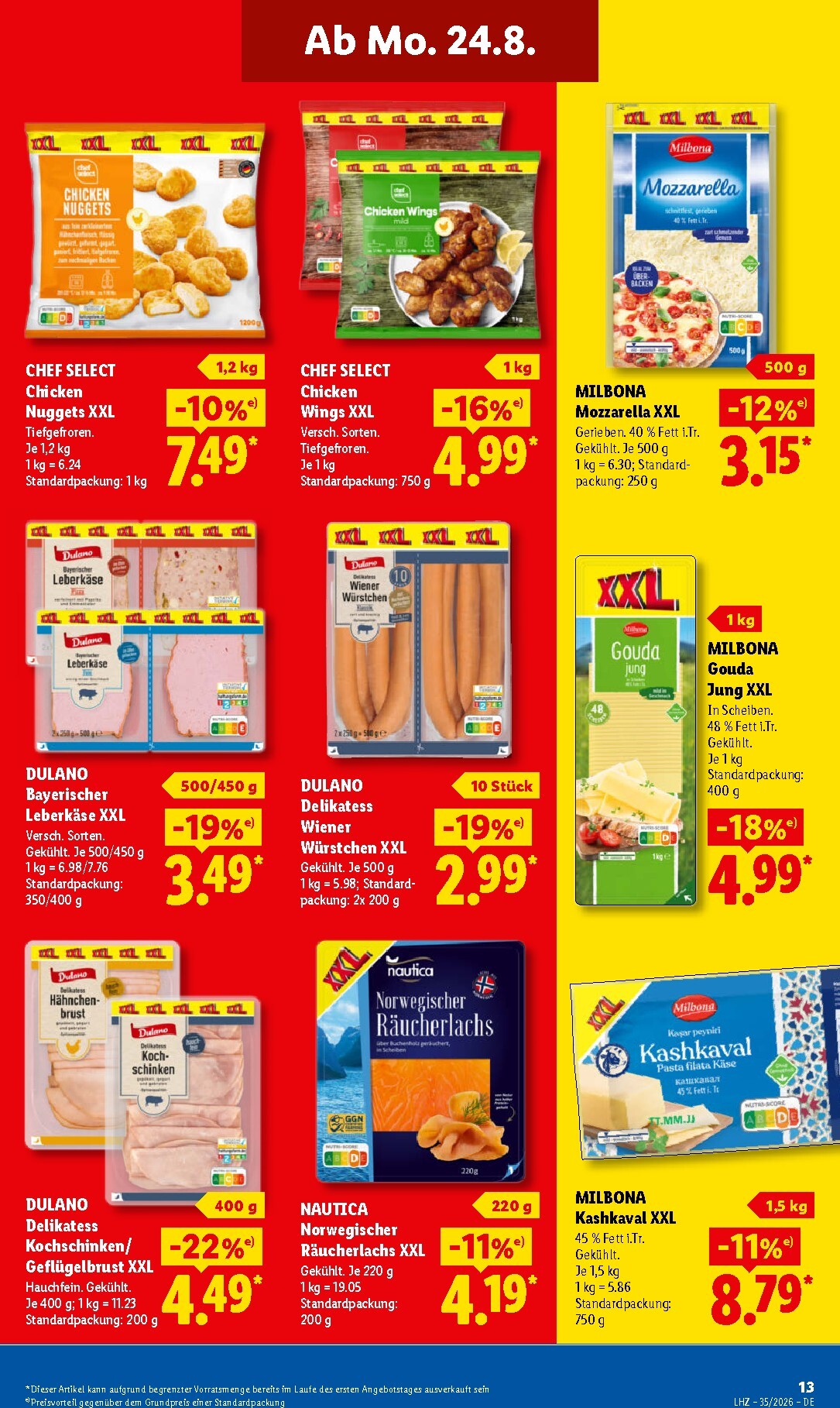 lidl - Lidl Prospekt nächste Woche – von Montag 24.08.2026 bis Samstag 29.08.2026 - page: 25