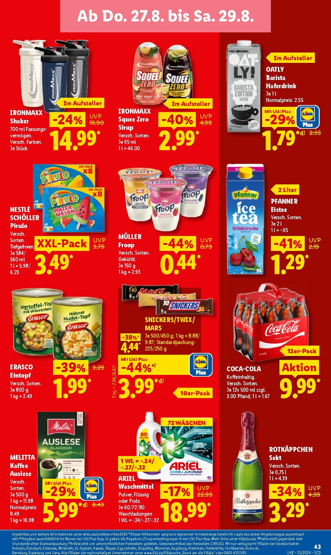 lidl - Lidl Prospekt nächste Woche – von Montag 24.08.2026 bis Samstag 29.08.2026 - page: 67