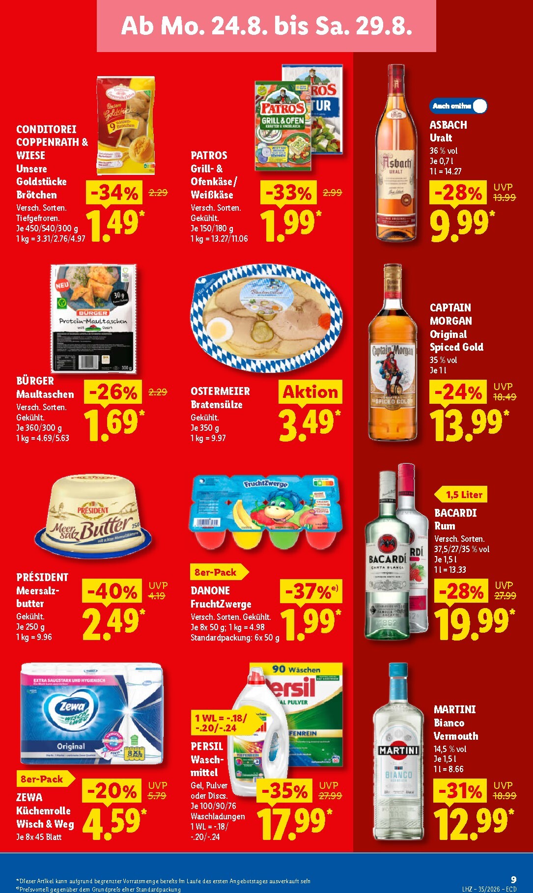 lidl - Lidl Prospekt nächste Woche – von Montag 24.08.2026 bis Samstag 29.08.2026 - page: 21