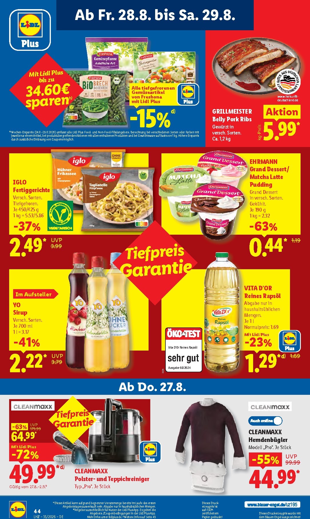 lidl - Lidl Prospekt nächste Woche – von Montag 24.08.2026 bis Samstag 29.08.2026 - page: 70