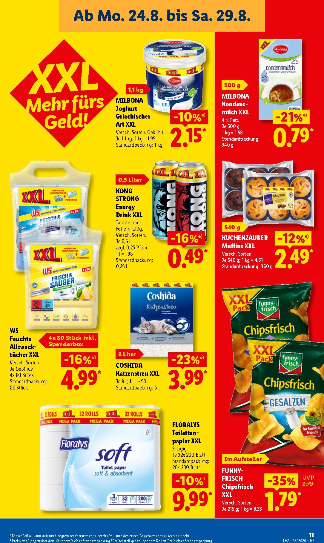 lidl - Lidl Prospekt nächste Woche – von Montag 24.08.2026 bis Samstag 29.08.2026 - page: 23