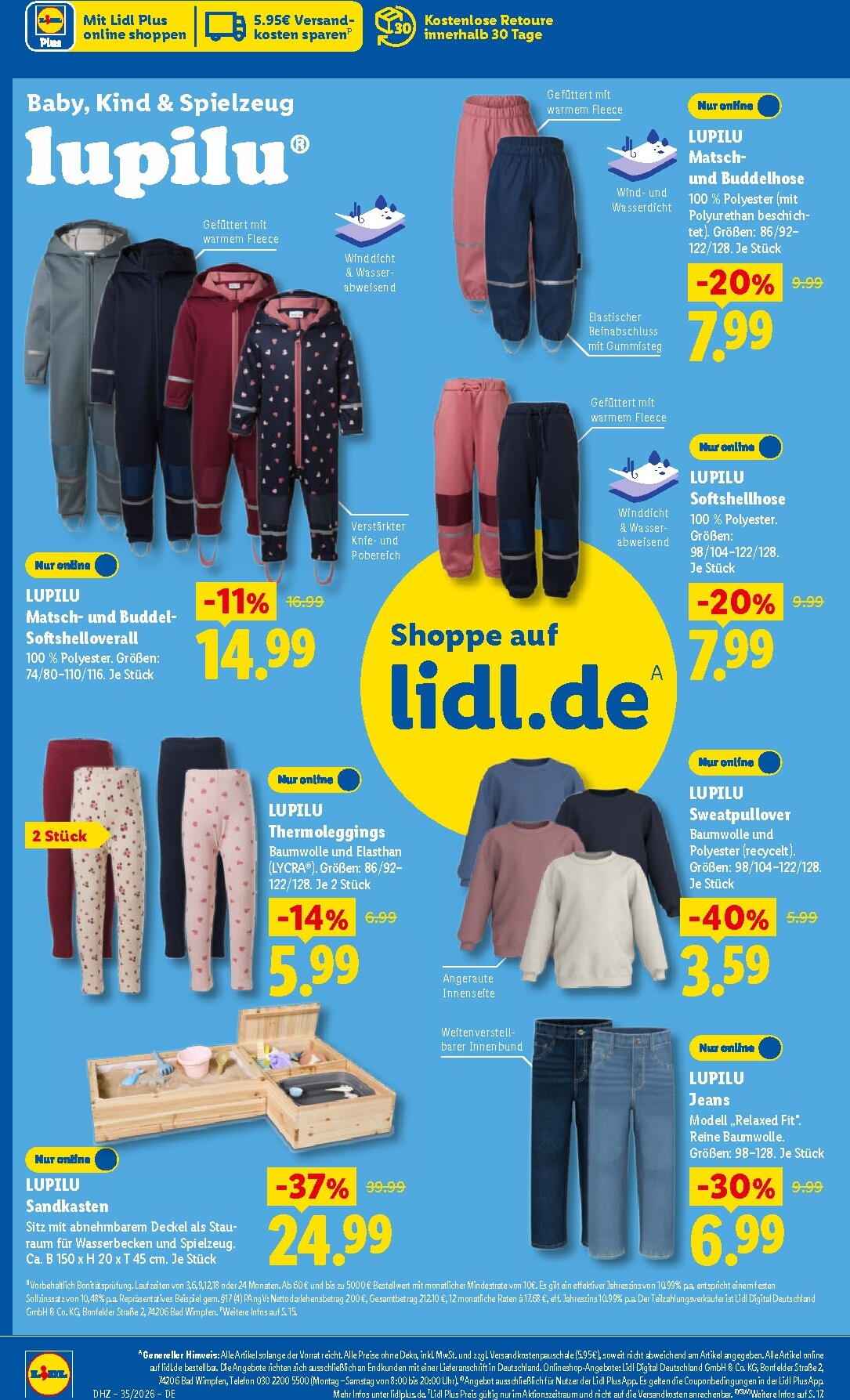 lidl - Lidl Prospekt nächste Woche – von Montag 24.08.2026 bis Samstag 29.08.2026 - page: 34