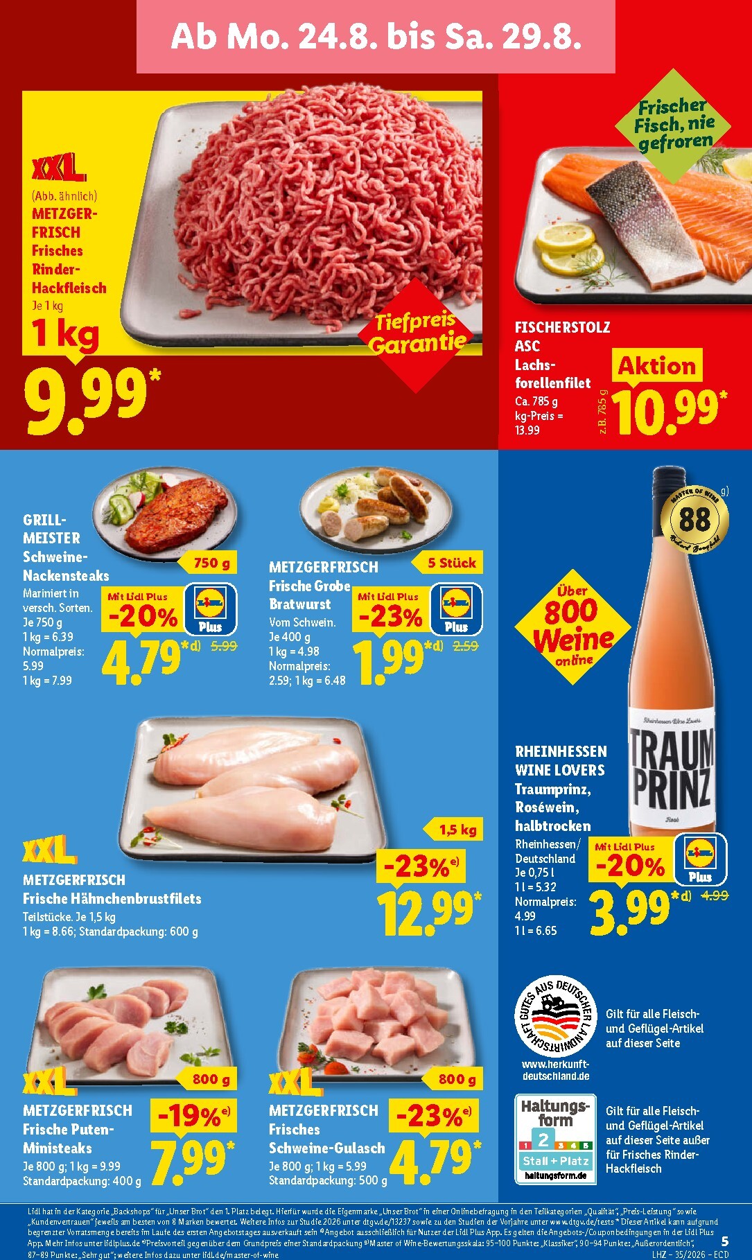 lidl - Lidl Prospekt nächste Woche – von Montag 24.08.2026 bis Samstag 29.08.2026 - page: 13