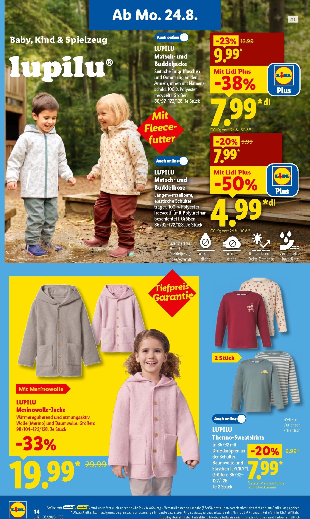 lidl - Lidl Prospekt nächste Woche – von Montag 24.08.2026 bis Samstag 29.08.2026 - page: 32