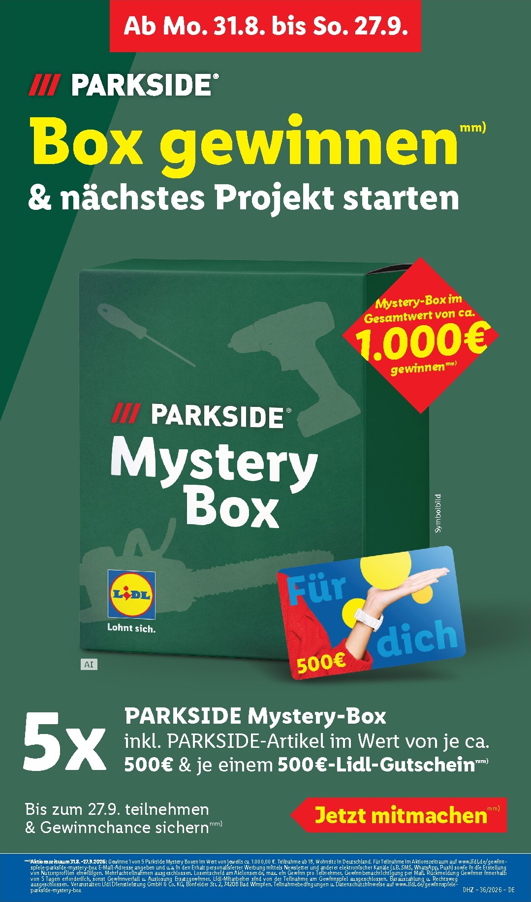 lidl - Lidl - Nonfood Prospekt nächste Woche – von Montag 07.09.2026 bis Samstag 12.09.2026 - page: 15