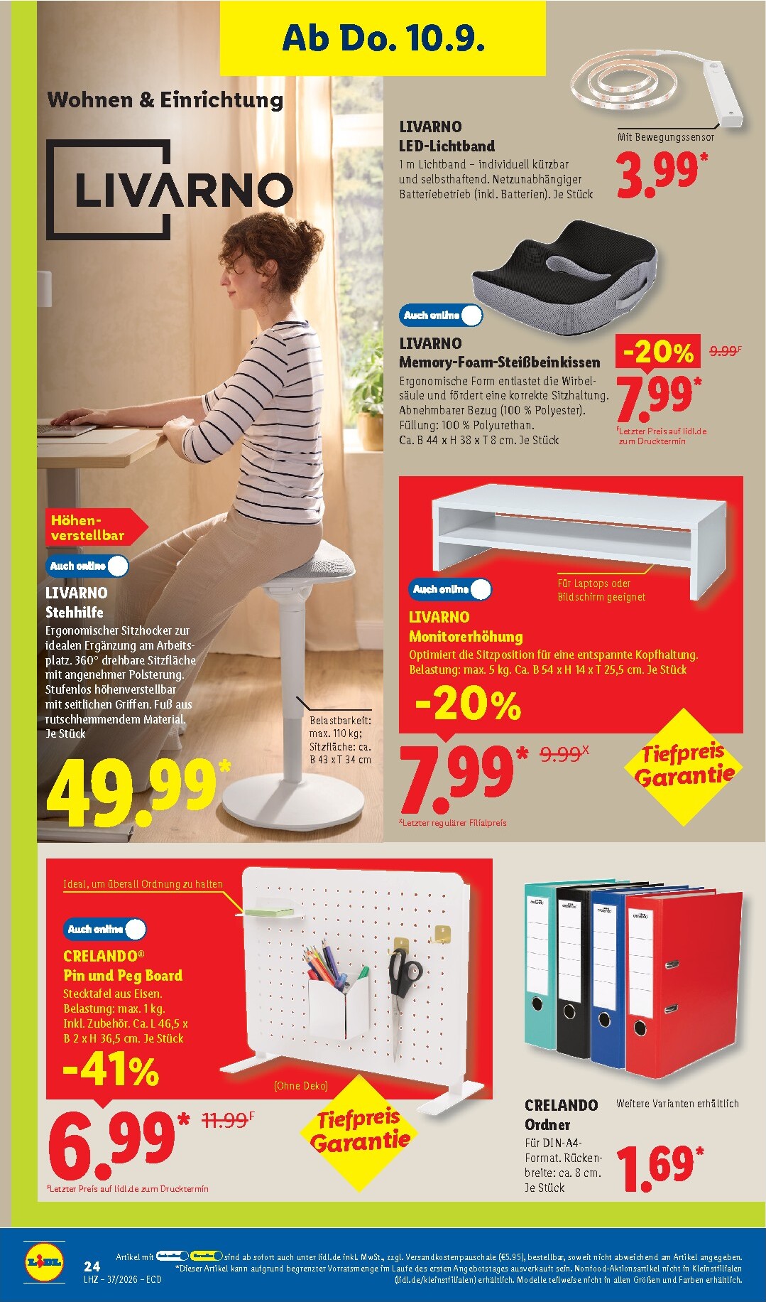 lidl - Lidl - Nonfood Prospekt nächste Woche – von Montag 07.09.2026 bis Samstag 12.09.2026 - page: 24