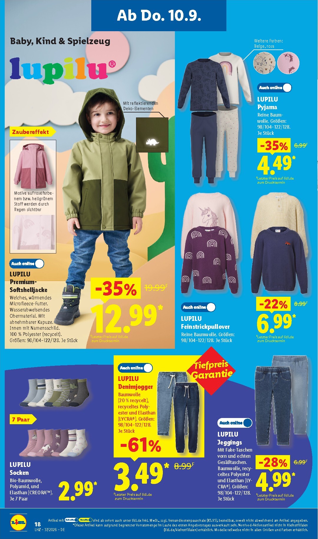 lidl - Lidl - Nonfood Prospekt nächste Woche – von Montag 07.09.2026 bis Samstag 12.09.2026 - page: 18