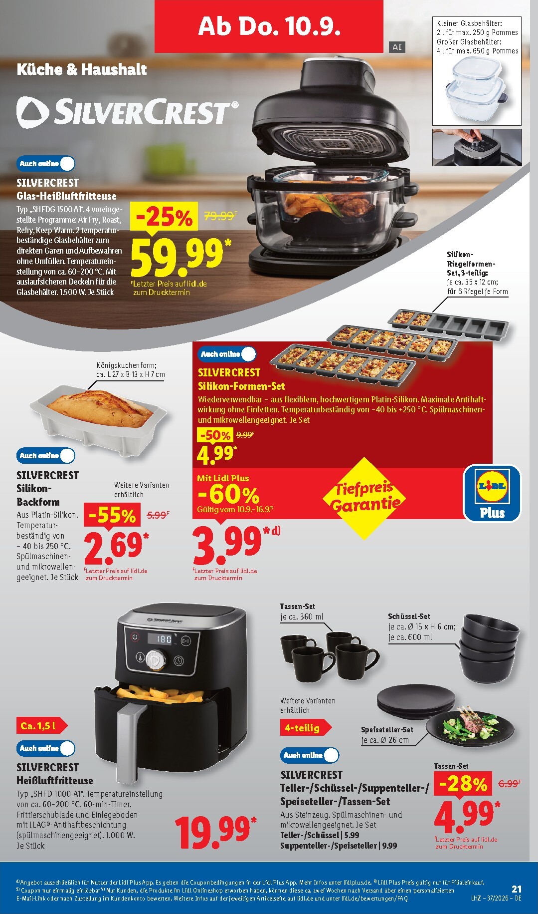 lidl - Lidl - Nonfood Prospekt nächste Woche – von Montag 07.09.2026 bis Samstag 12.09.2026 - page: 21