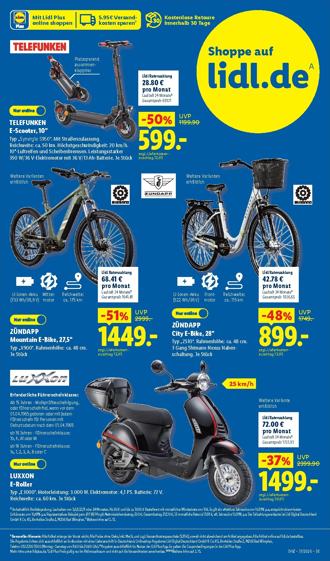 lidl - Lidl - Nonfood Prospekt nächste Woche – von Montag 07.09.2026 bis Samstag 12.09.2026 - page: 30