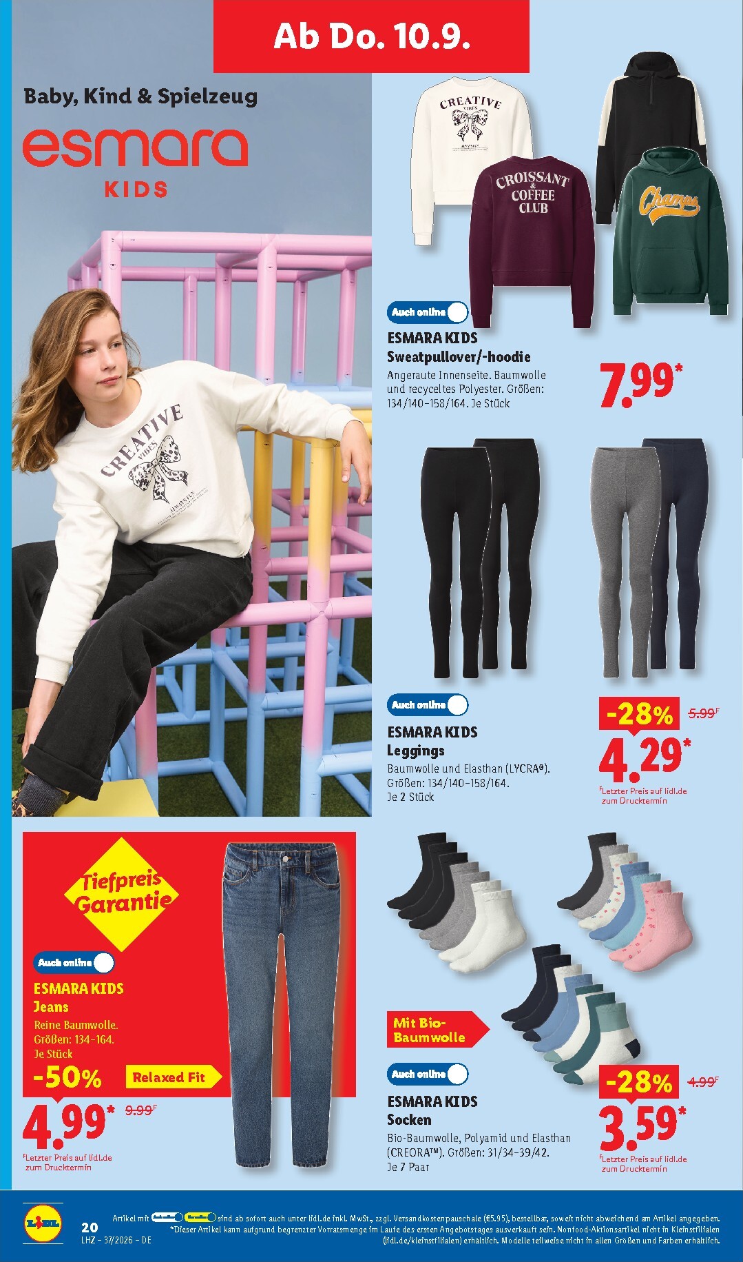 lidl - Lidl - Nonfood Prospekt nächste Woche – von Montag 07.09.2026 bis Samstag 12.09.2026 - page: 20