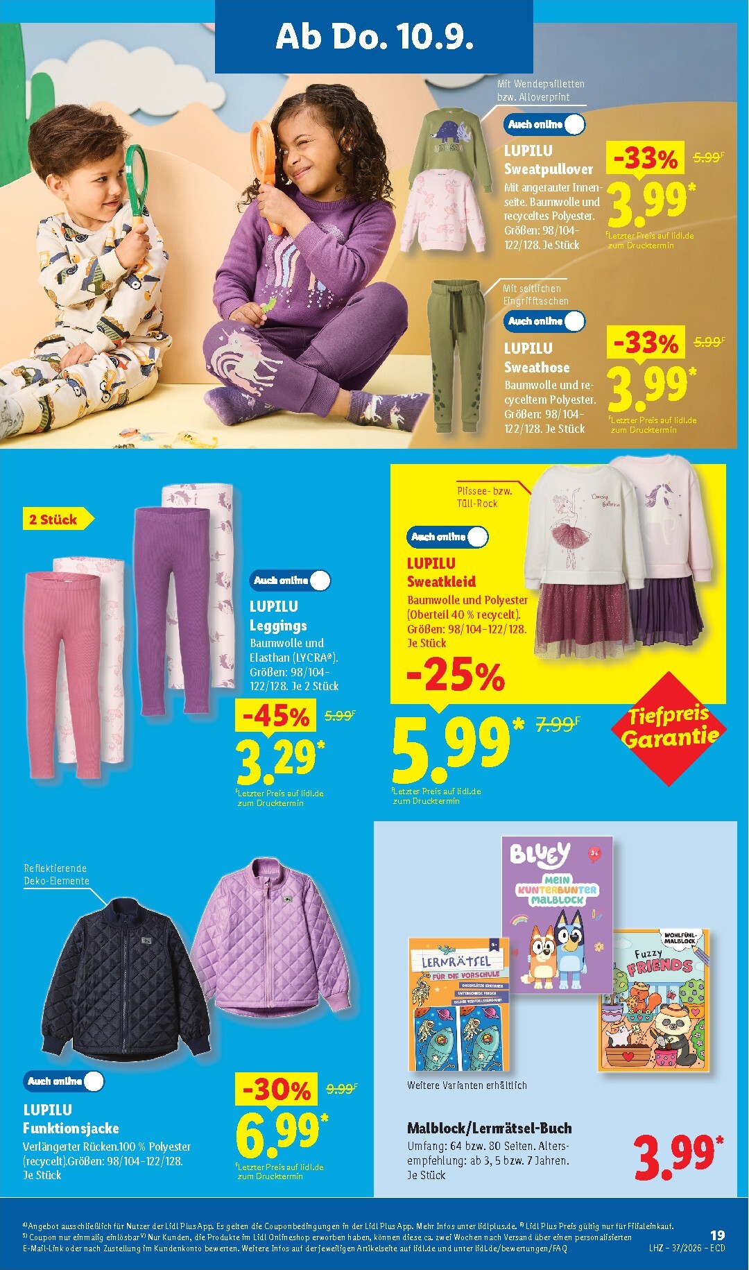 lidl - Lidl - Nonfood Prospekt nächste Woche – von Montag 07.09.2026 bis Samstag 12.09.2026 - page: 19