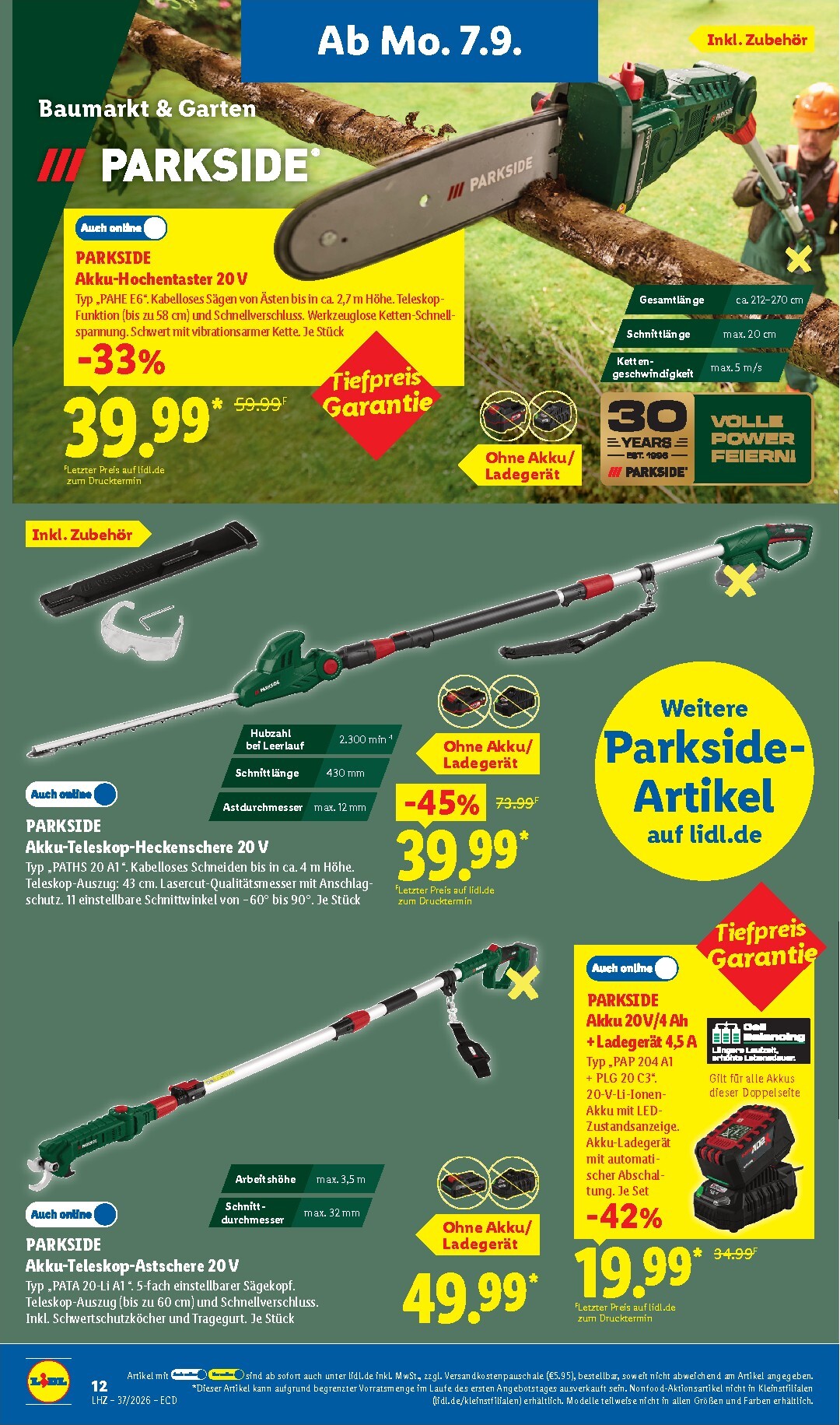 lidl - Lidl - Nonfood Prospekt nächste Woche – von Montag 07.09.2026 bis Samstag 12.09.2026 - page: 8