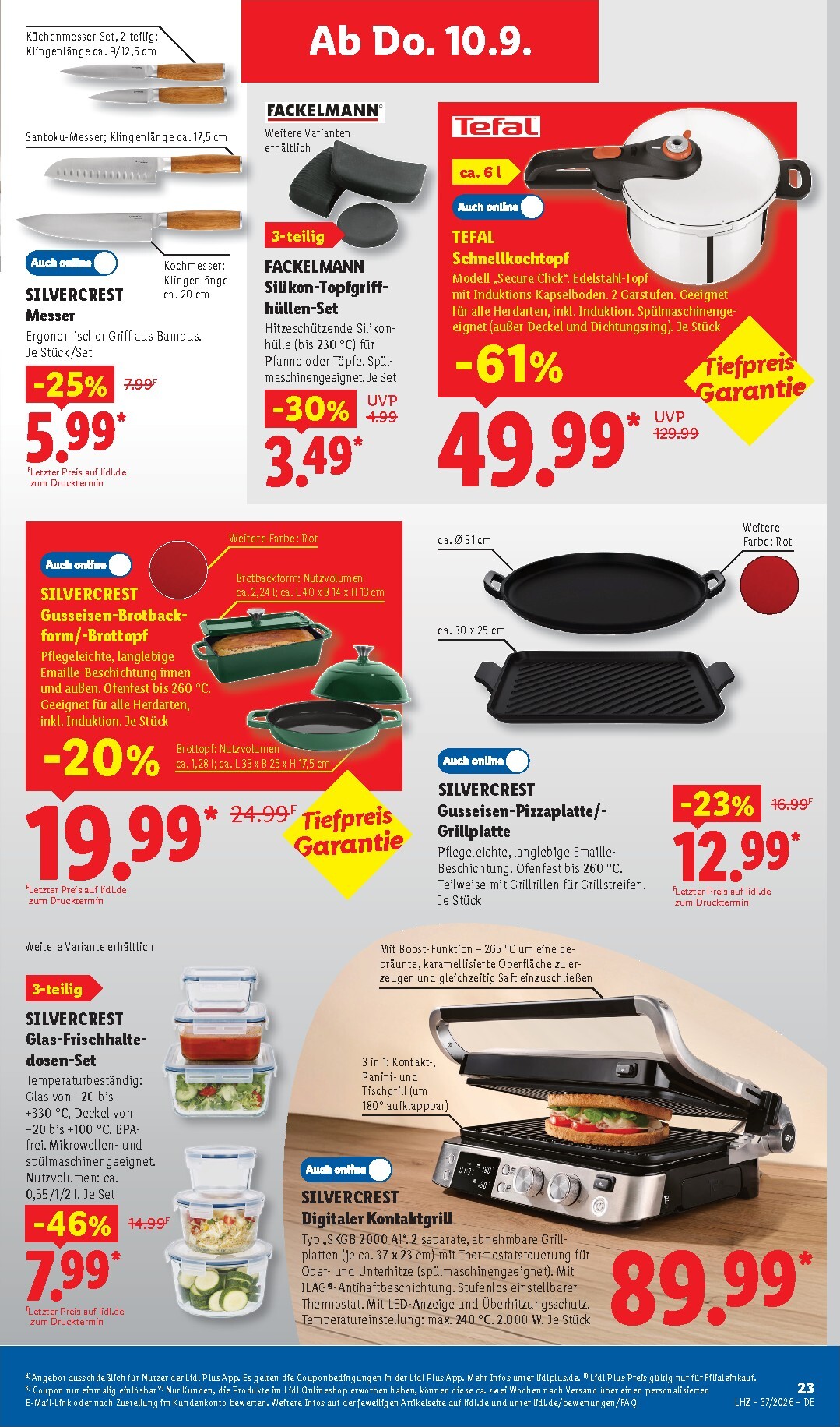 lidl - Lidl - Nonfood Prospekt nächste Woche – von Montag 07.09.2026 bis Samstag 12.09.2026 - page: 23