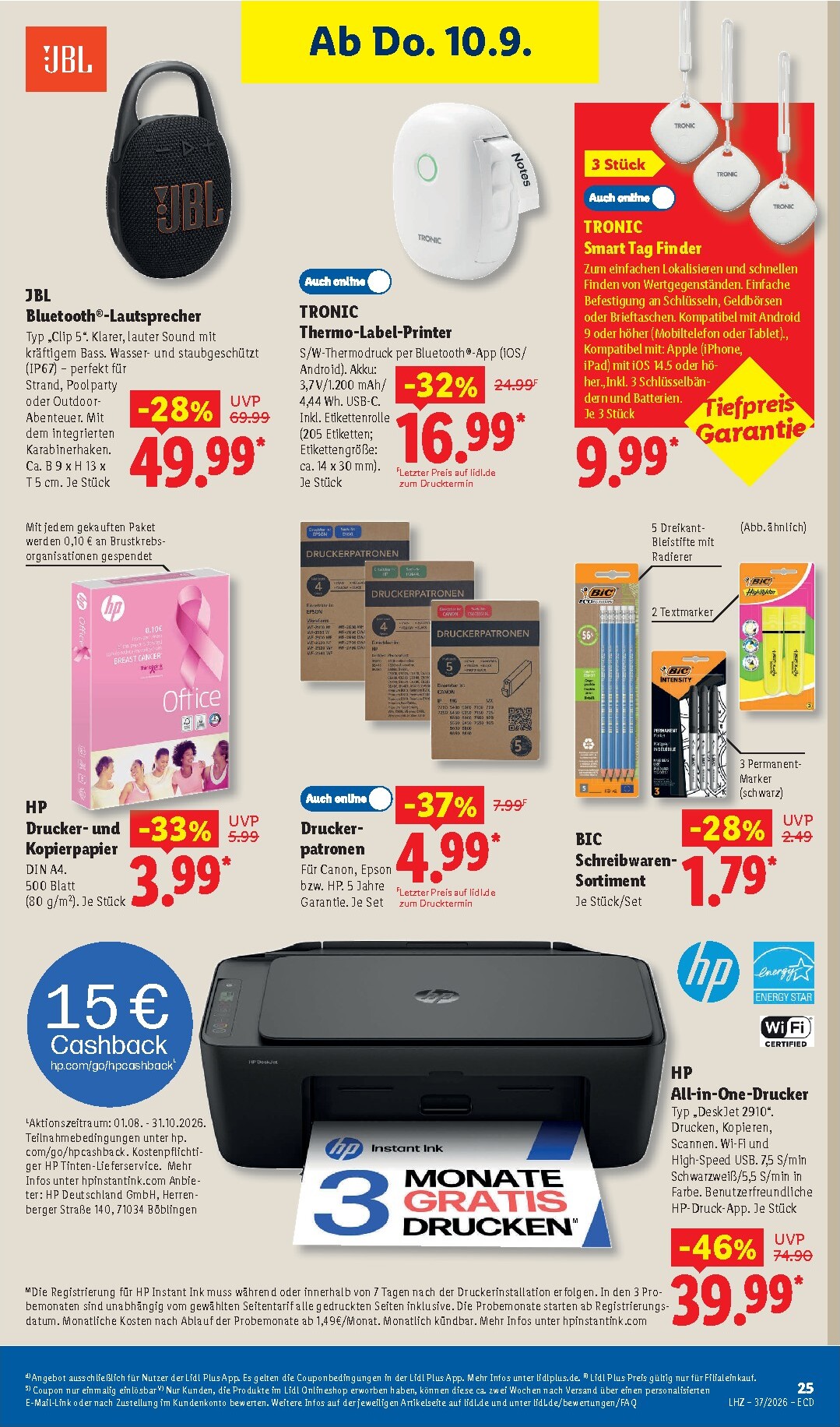 lidl - Lidl - Nonfood Prospekt nächste Woche – von Montag 07.09.2026 bis Samstag 12.09.2026 - page: 25