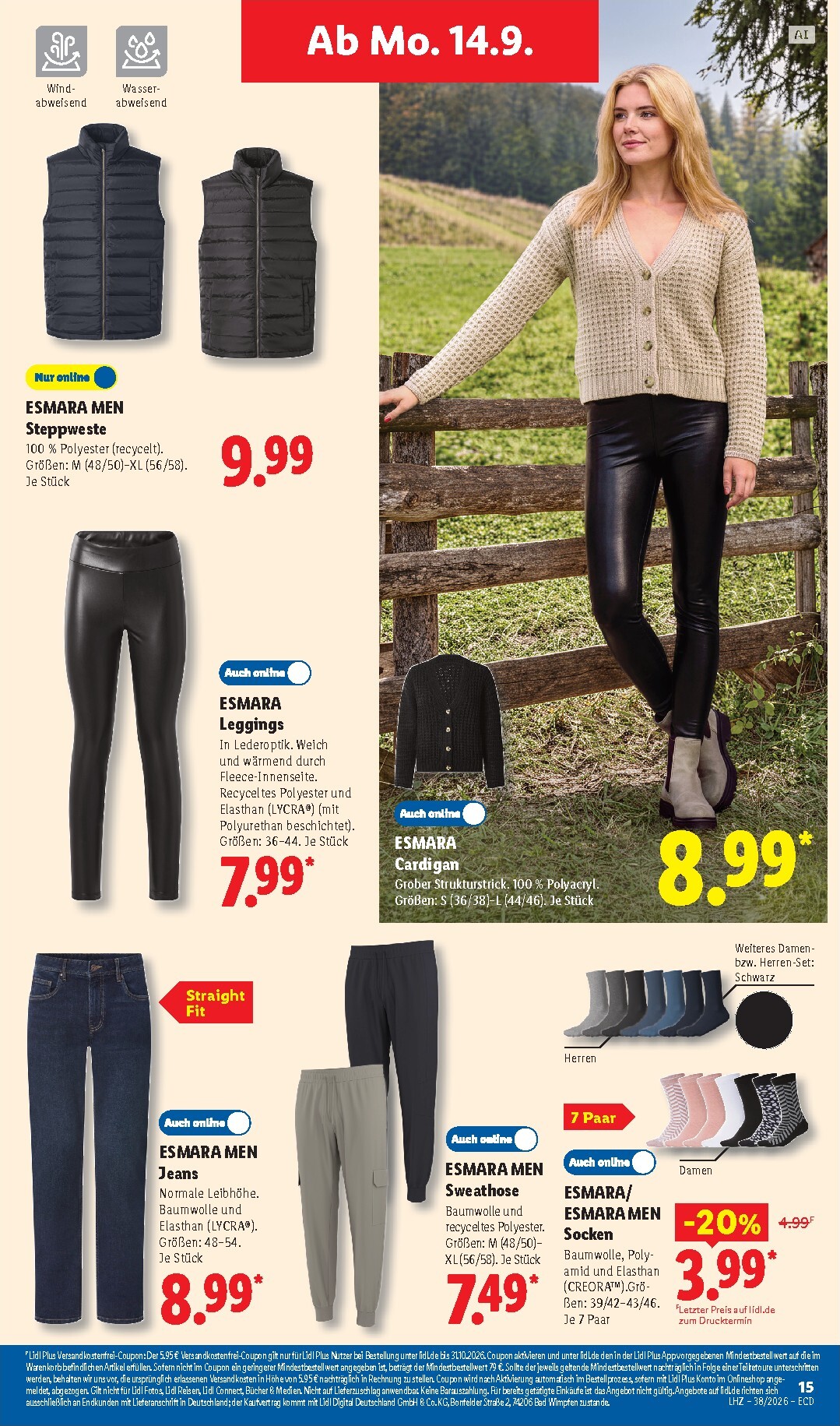 lidl - Lidl - Nonfood Prospekt nächste Woche – von Montag 14.09.2026 bis Samstag 19.09.2026 - page: 7