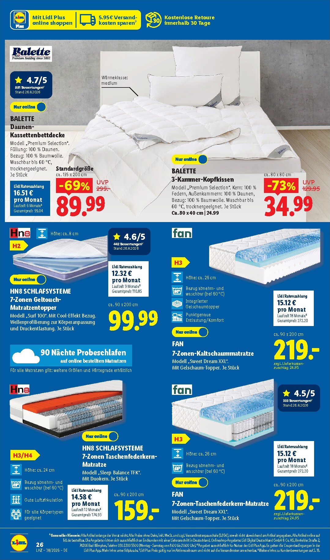 lidl - Lidl - Nonfood Prospekt nächste Woche – von Montag 14.09.2026 bis Samstag 19.09.2026 - page: 26