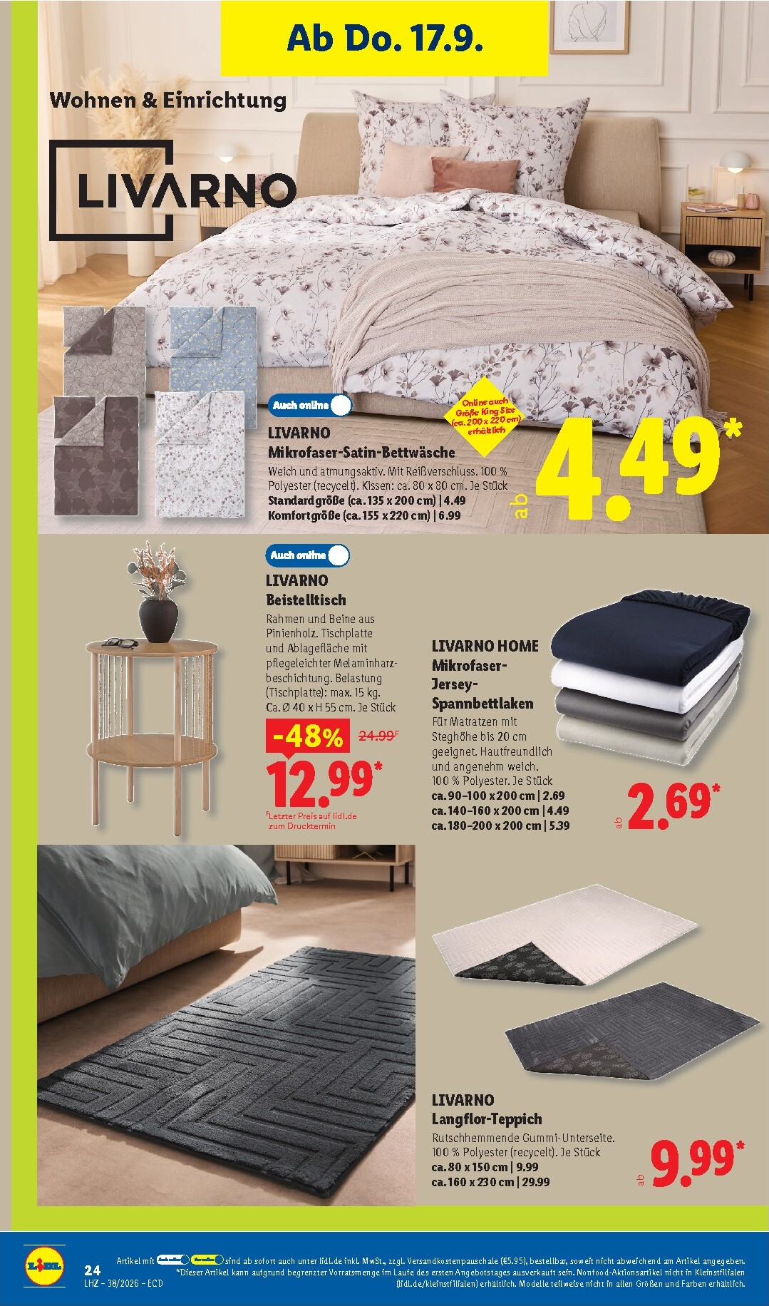 lidl - Lidl - Nonfood Prospekt nächste Woche – von Montag 14.09.2026 bis Samstag 19.09.2026 - page: 22