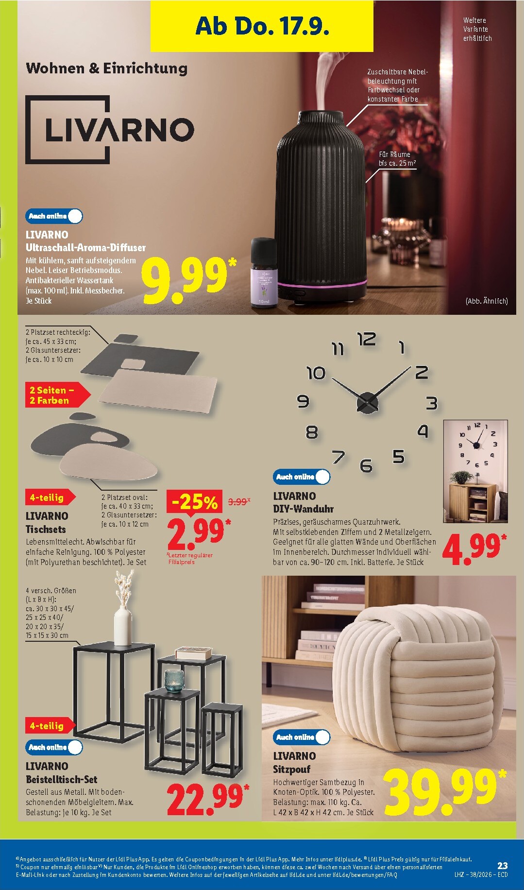 lidl - Lidl - Nonfood Prospekt nächste Woche – von Montag 14.09.2026 bis Samstag 19.09.2026 - page: 21