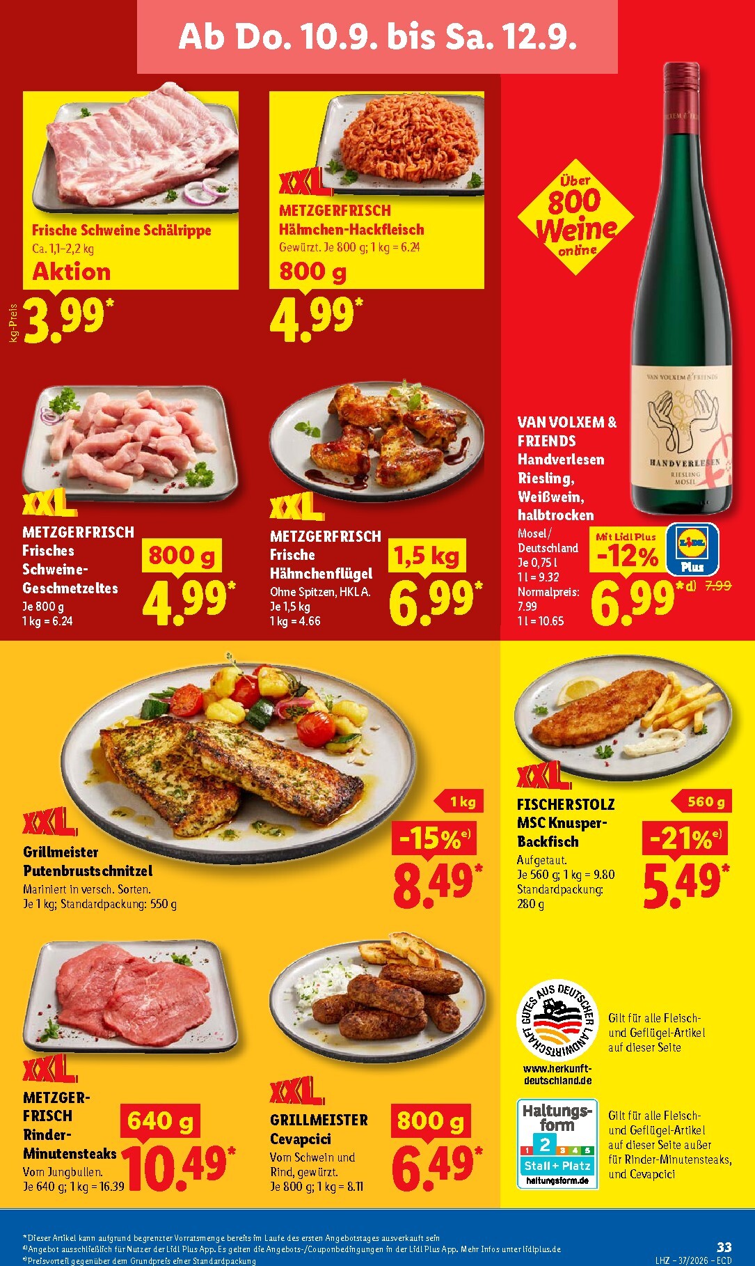lidl - Lidl Prospekt nächste Woche – von Montag 07.09.2026 bis Samstag 12.09.2026 - page: 65