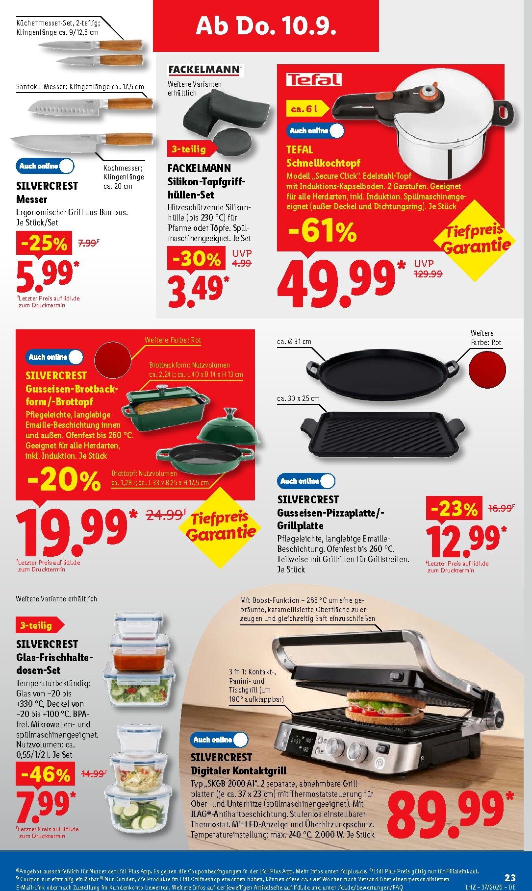 lidl - Lidl Prospekt nächste Woche – von Montag 07.09.2026 bis Samstag 12.09.2026 - page: 47