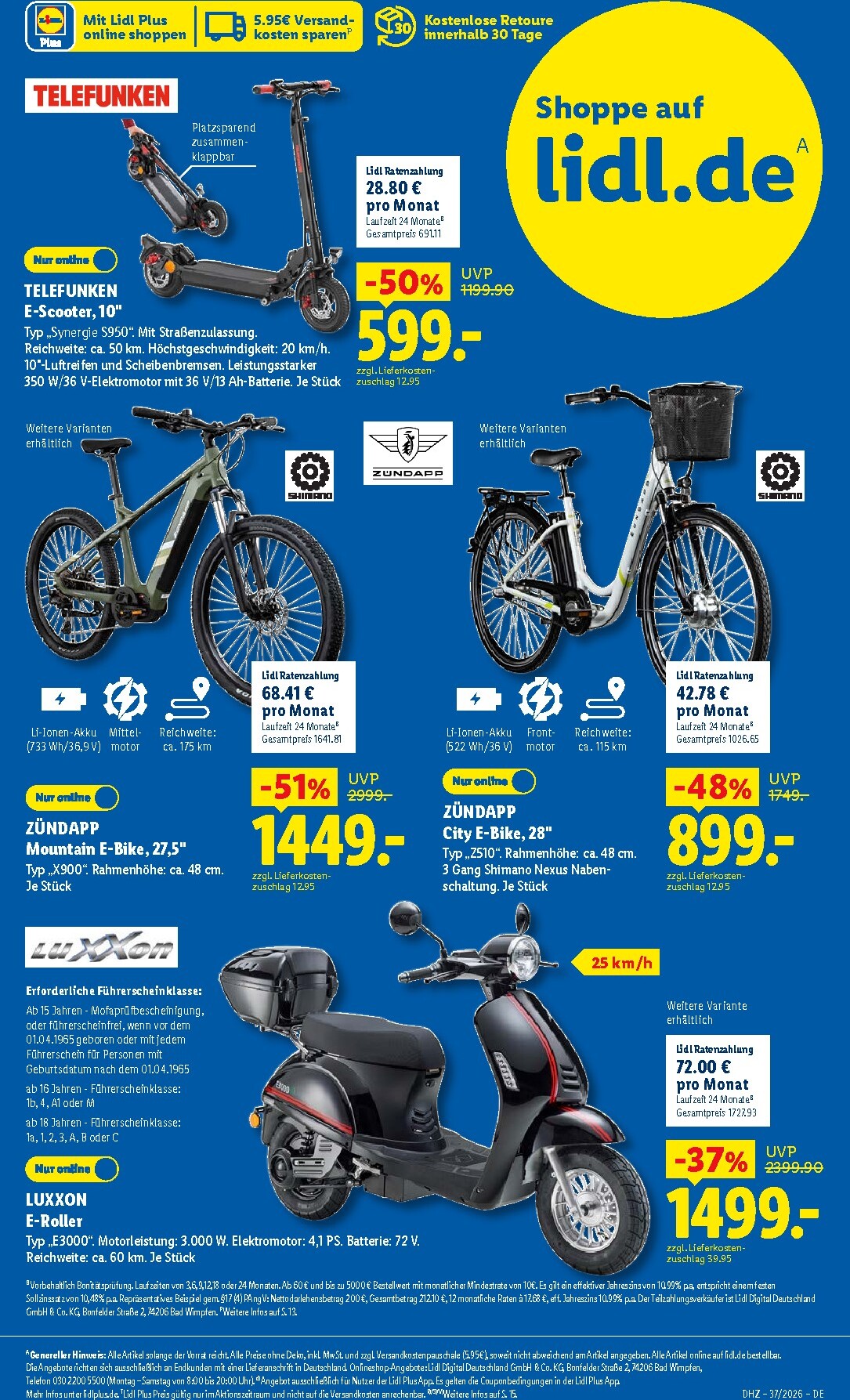 lidl - Lidl Prospekt nächste Woche – von Montag 07.09.2026 bis Samstag 12.09.2026 - page: 39