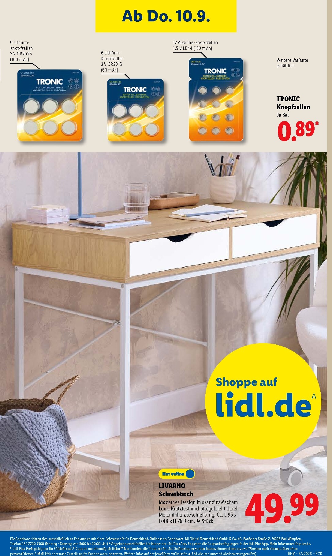 lidl - Lidl Prospekt nächste Woche – von Montag 07.09.2026 bis Samstag 12.09.2026 - page: 51