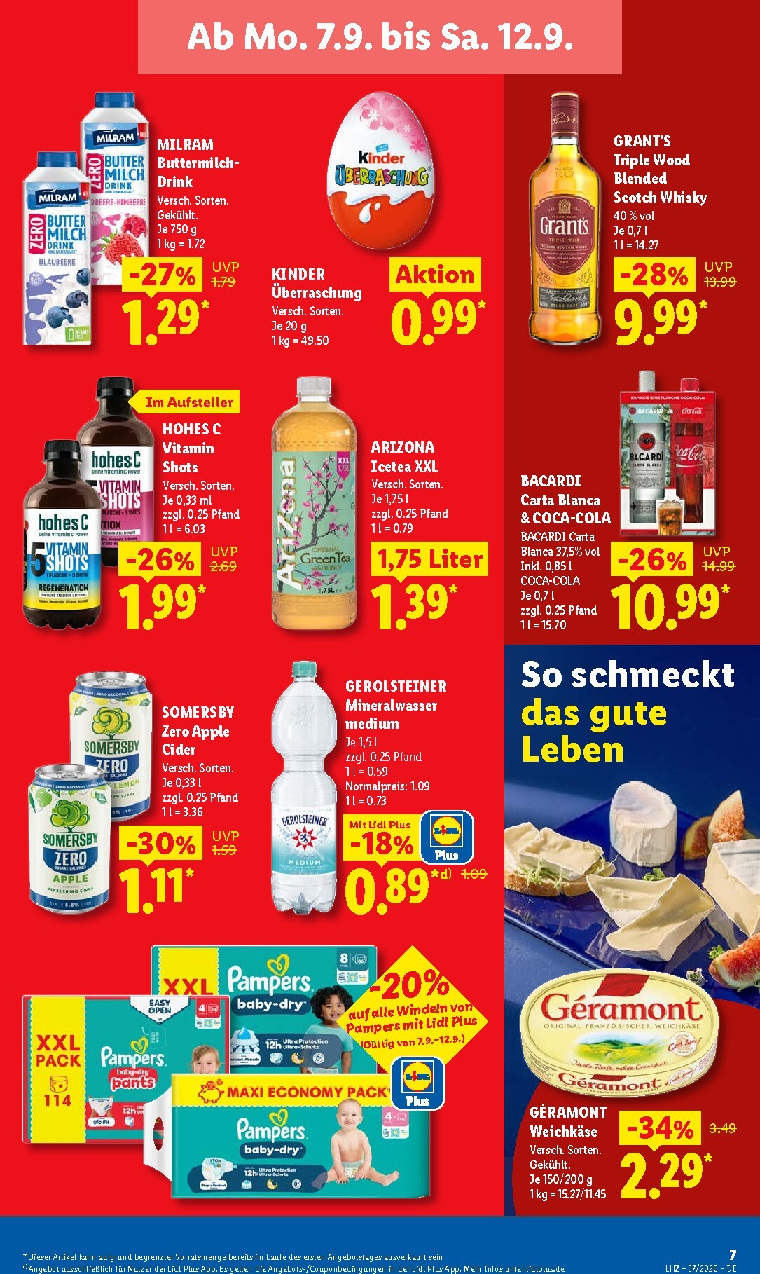 lidl - Lidl Prospekt nächste Woche – von Montag 07.09.2026 bis Samstag 12.09.2026 - page: 17