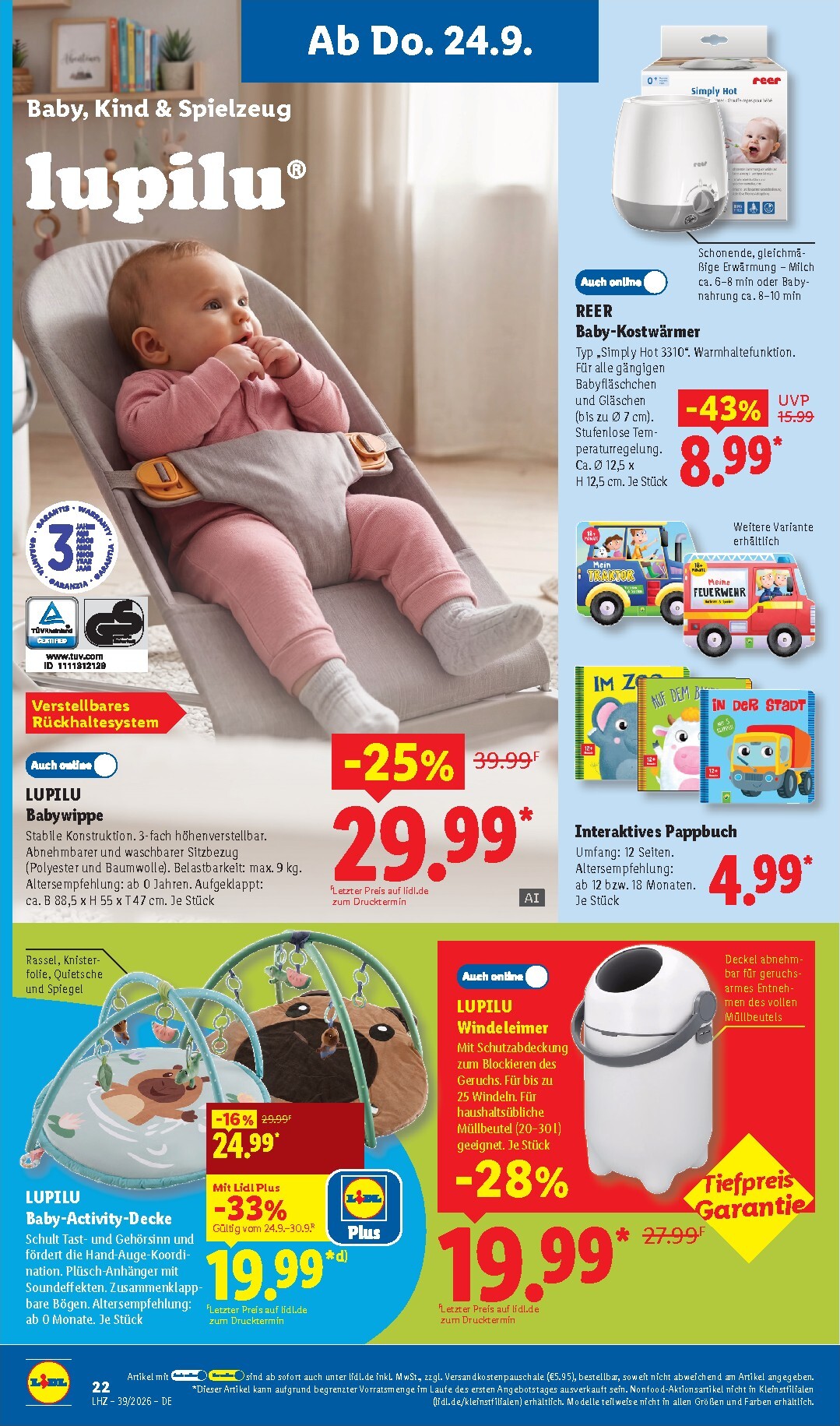 lidl - Lidl - Nonfood Prospekt nächste Woche – von Montag 21.09.2026 bis Samstag 26.09.2026 - page: 16