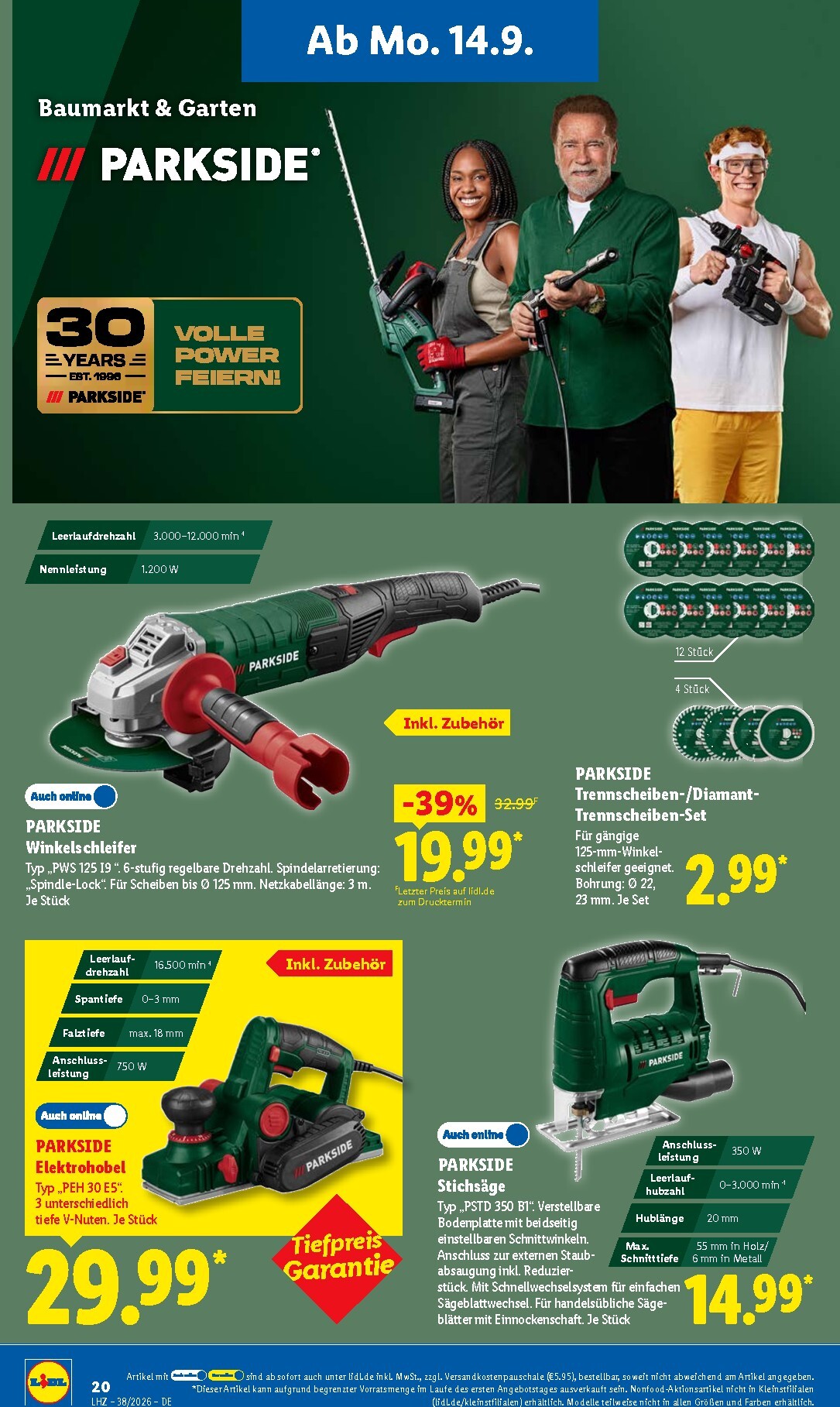 lidl - Lidl Prospekt nächste Woche – von Montag 14.09.2026 bis Samstag 19.09.2026 - page: 36