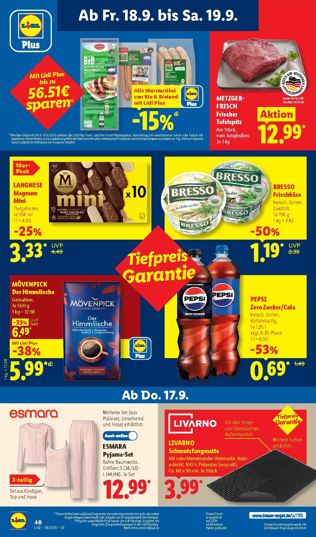 lidl - Lidl Prospekt nächste Woche – von Montag 14.09.2026 bis Samstag 19.09.2026 - page: 68