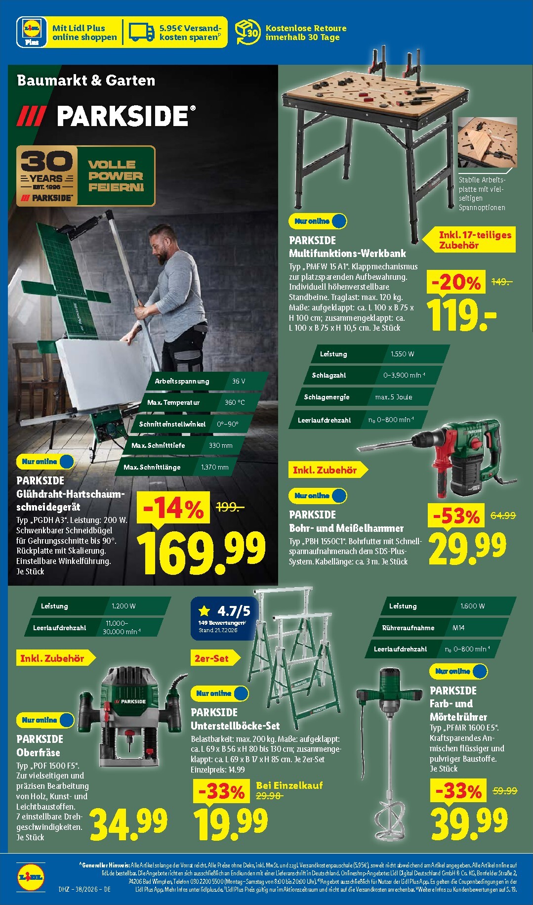 lidl - Lidl Prospekt nächste Woche – von Montag 14.09.2026 bis Samstag 19.09.2026 - page: 40