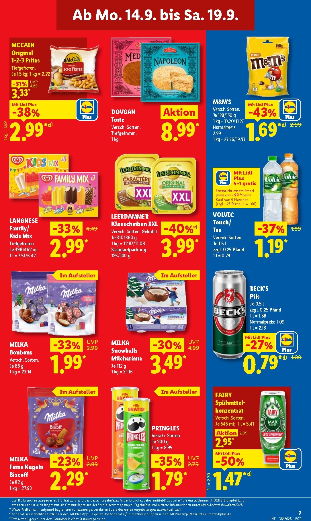 lidl - Lidl Prospekt nächste Woche – von Montag 14.09.2026 bis Samstag 19.09.2026 - page: 15