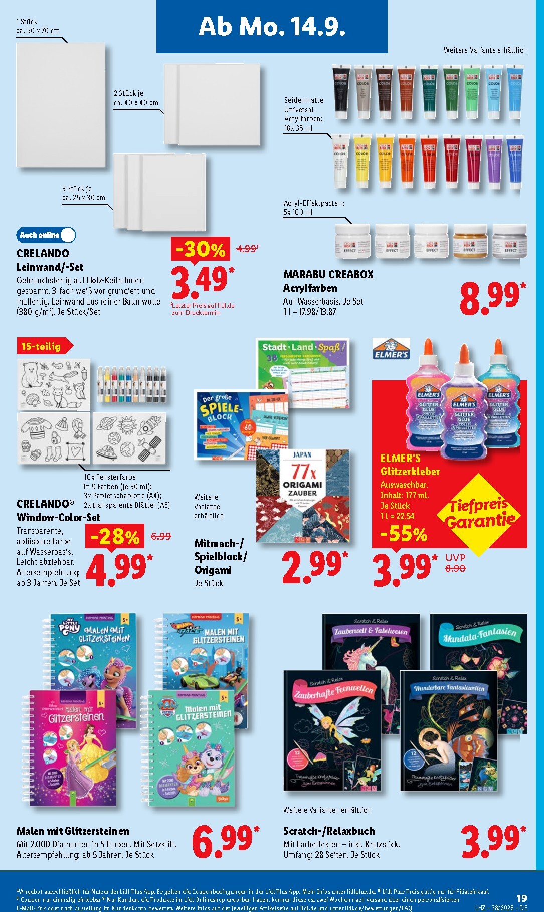 lidl - Lidl Prospekt nächste Woche – von Montag 14.09.2026 bis Samstag 19.09.2026 - page: 35
