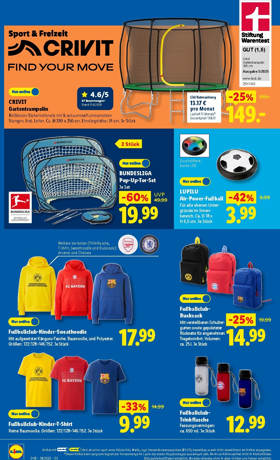 lidl - Lidl Prospekt nächste Woche – von Montag 14.09.2026 bis Samstag 19.09.2026 - page: 32