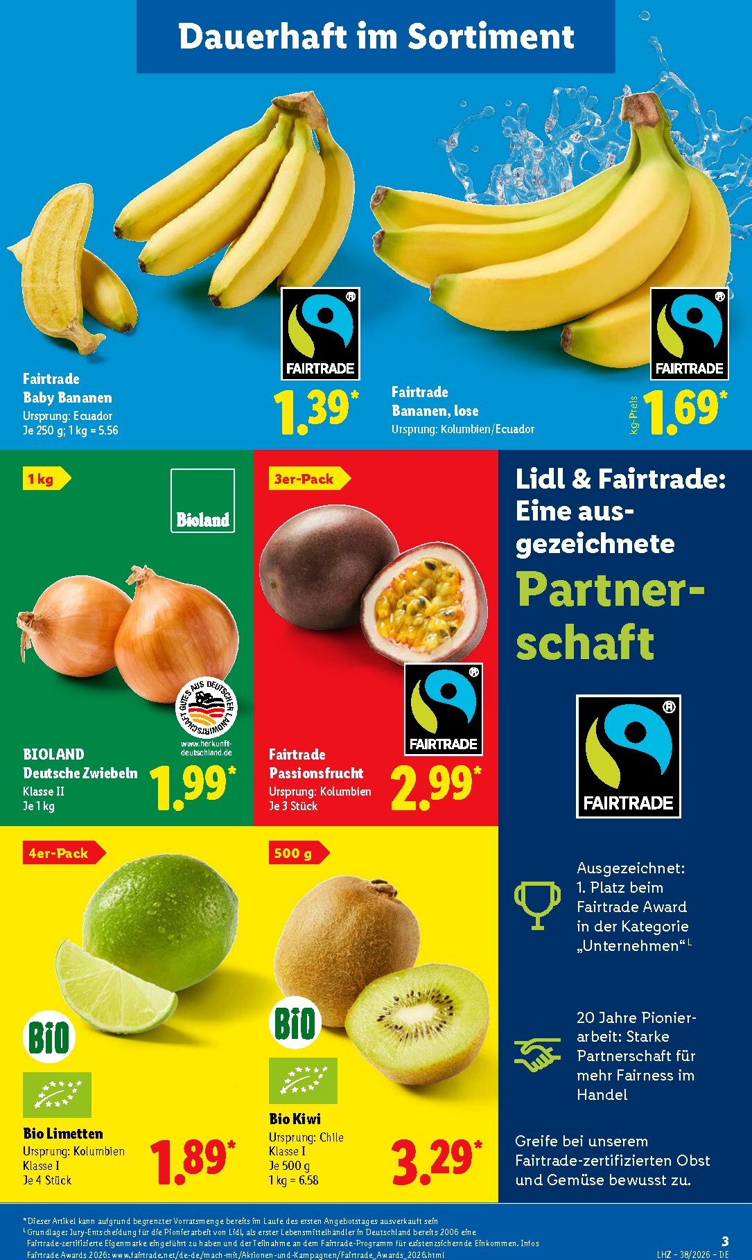 lidl - Lidl Prospekt nächste Woche – von Montag 14.09.2026 bis Samstag 19.09.2026 - page: 3