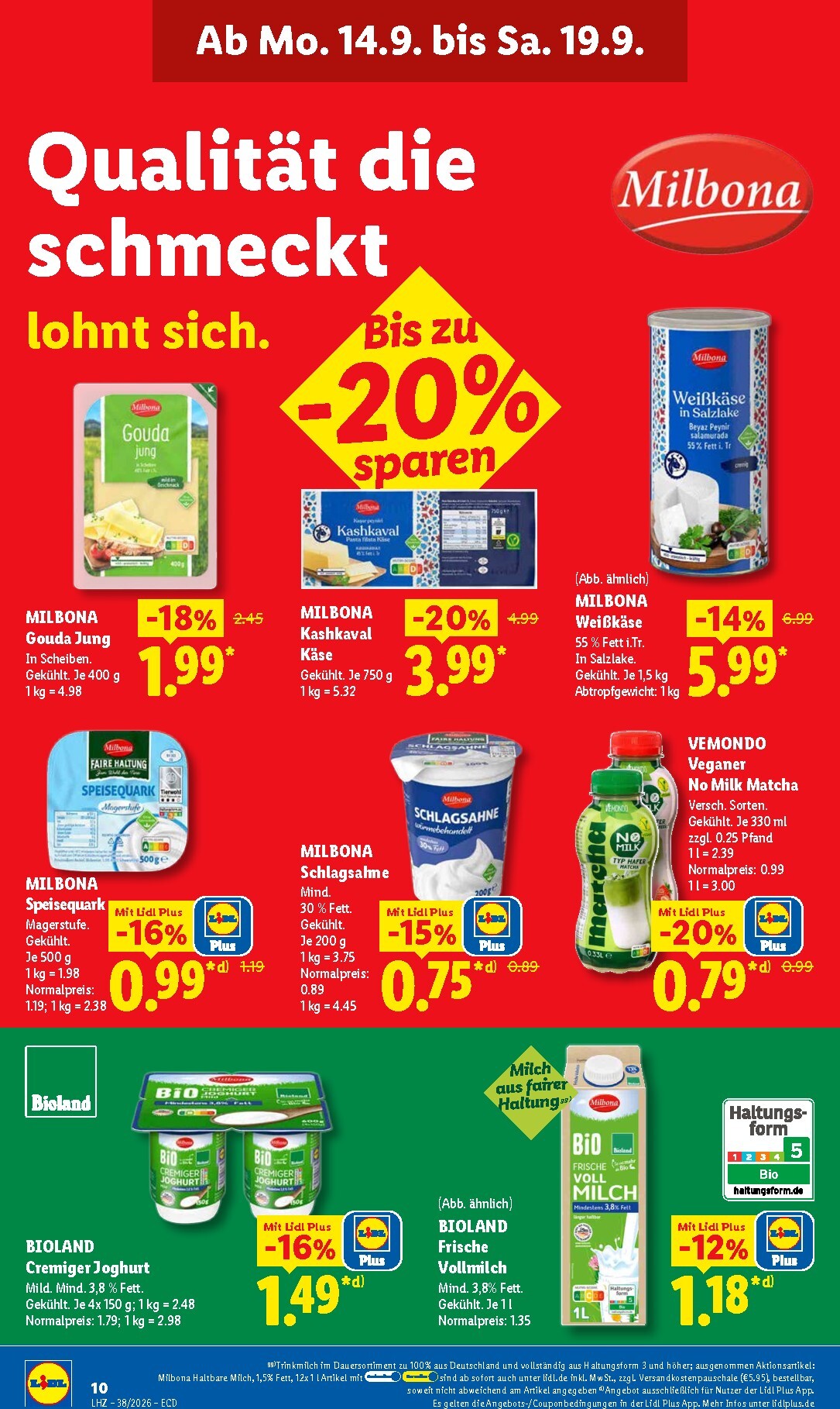 lidl - Lidl Prospekt nächste Woche – von Montag 14.09.2026 bis Samstag 19.09.2026 - page: 22