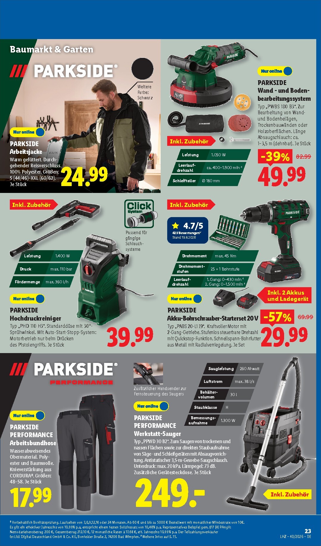 lidl - Lidl - Nonfood Prospekt nächste Woche – von Montag 28.09.2026 bis Freitag 02.10.2026 - page: 15