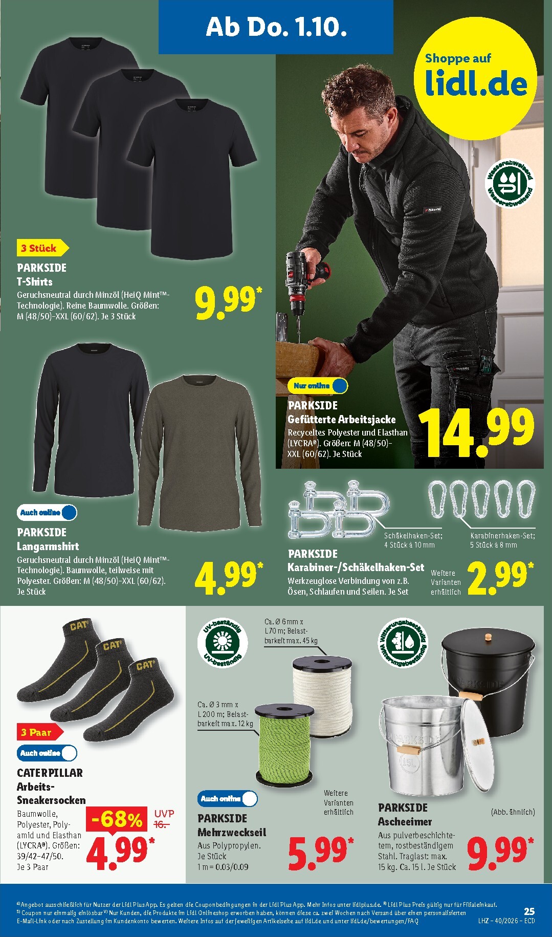 lidl - Lidl - Nonfood Prospekt nächste Woche – von Montag 28.09.2026 bis Freitag 02.10.2026 - page: 17