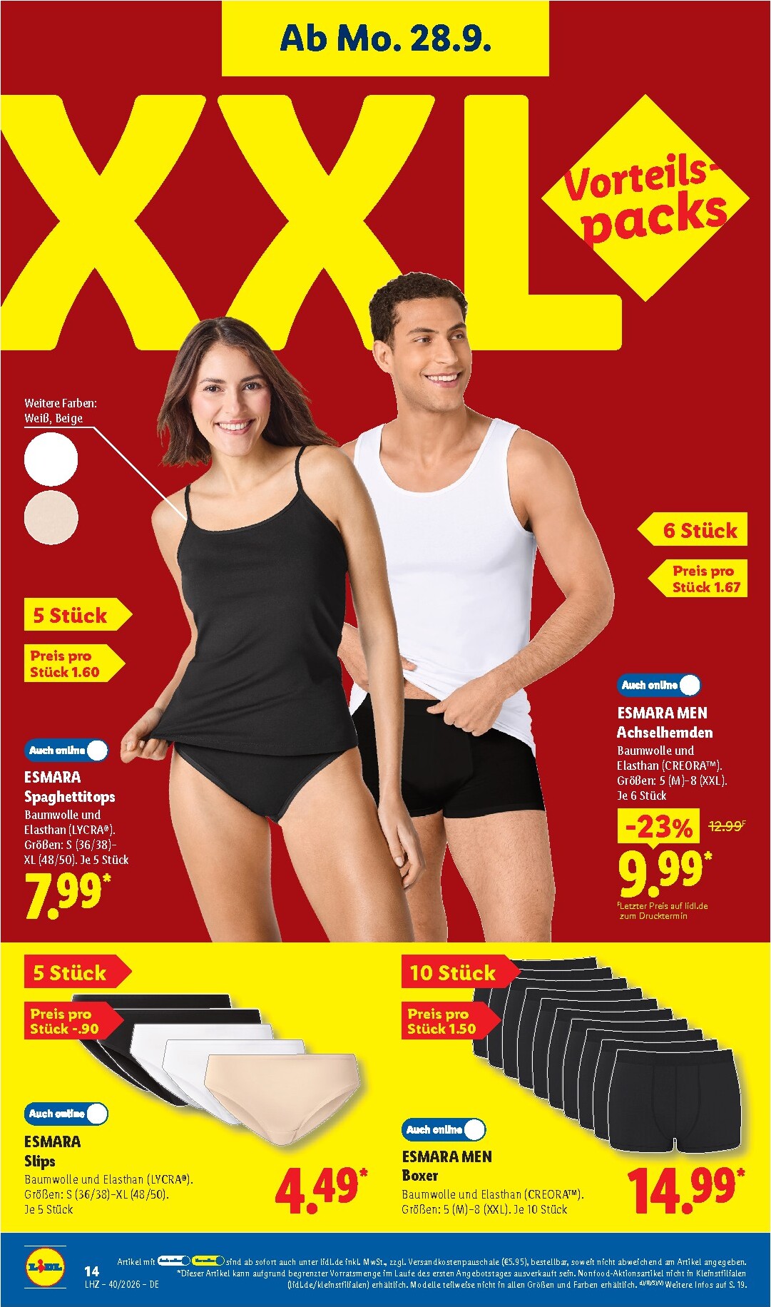 lidl - Lidl - Nonfood Prospekt nächste Woche – von Montag 28.09.2026 bis Freitag 02.10.2026 - page: 6