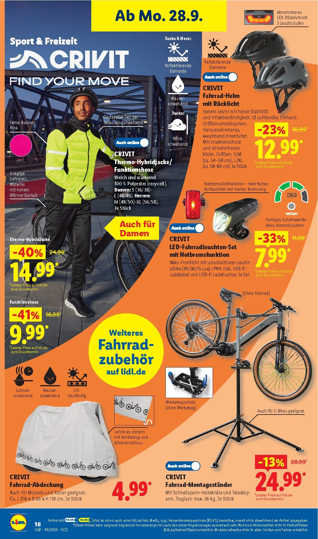 lidl - Lidl - Nonfood Prospekt nächste Woche – von Montag 28.09.2026 bis Freitag 02.10.2026 - page: 8