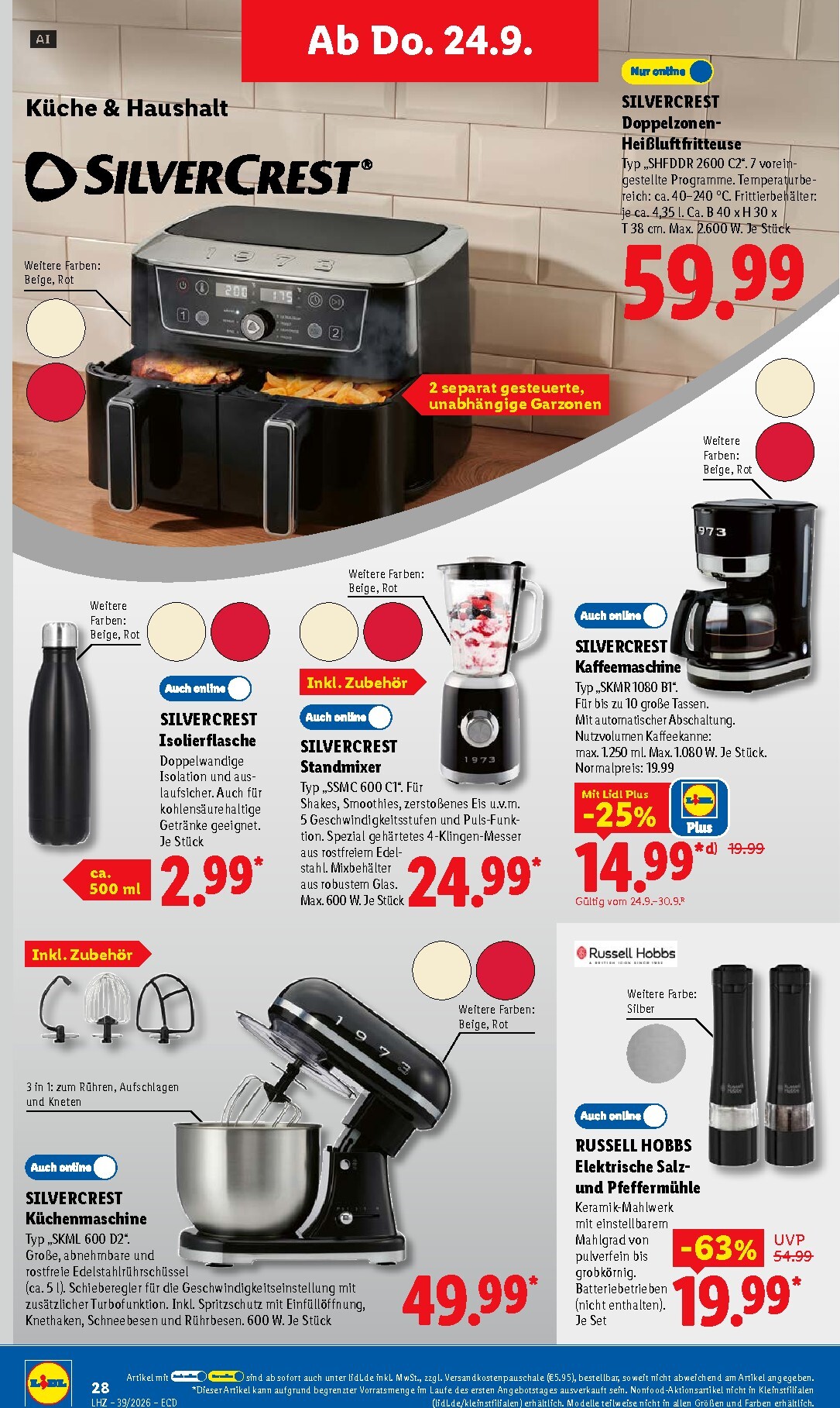 lidl - Lidl Prospekt nächste Woche – von Montag 21.09.2026 bis Samstag 26.09.2026 - page: 42