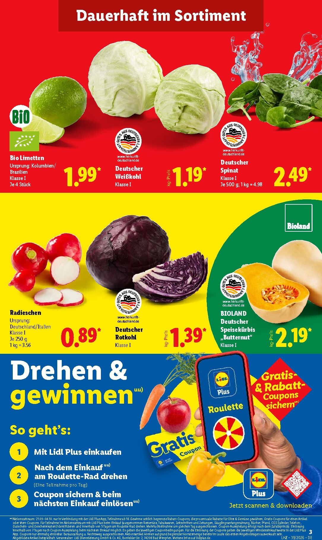 lidl - Lidl Prospekt nächste Woche – von Montag 21.09.2026 bis Samstag 26.09.2026 - page: 3