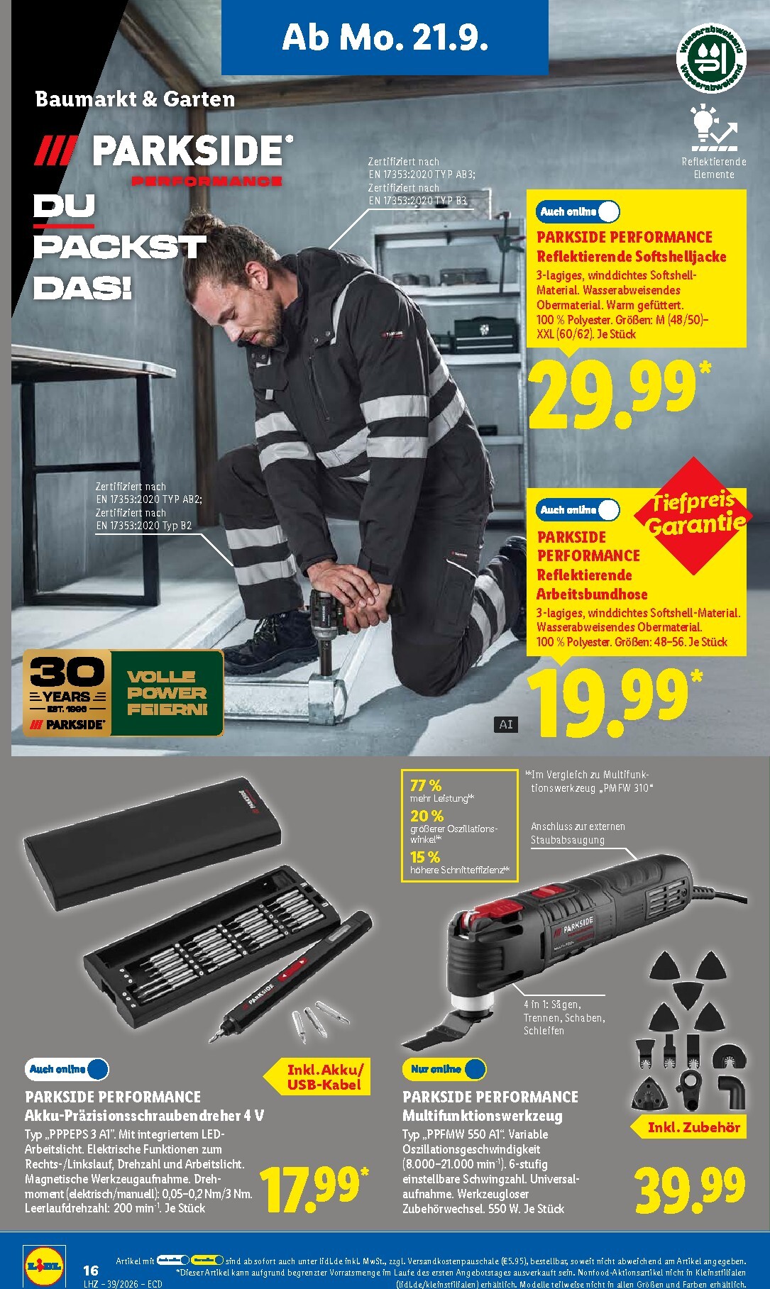 lidl - Lidl Prospekt nächste Woche – von Montag 21.09.2026 bis Samstag 26.09.2026 - page: 28