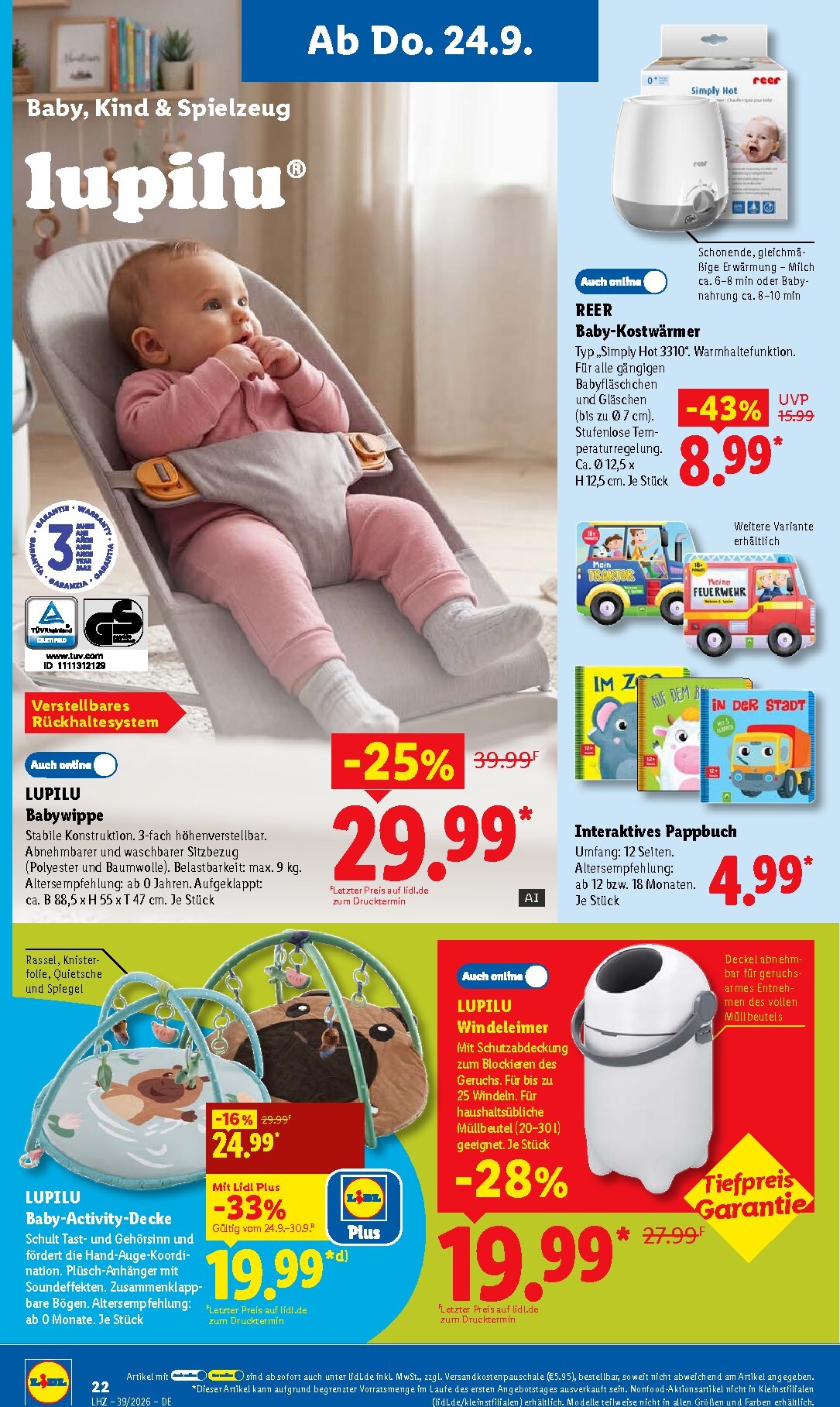 lidl - Lidl Prospekt nächste Woche – von Montag 21.09.2026 bis Samstag 26.09.2026 - page: 36