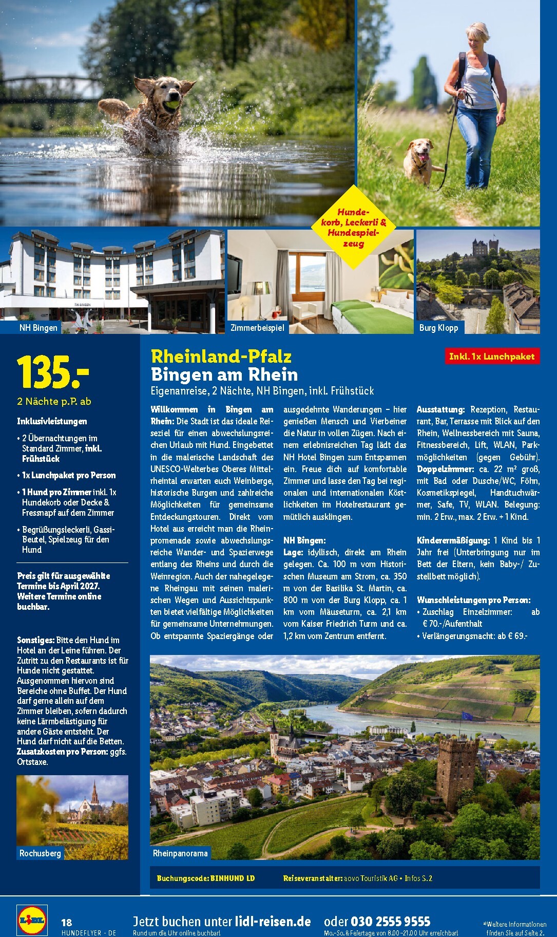 lidl - Lidl - Urlaub mit Hund Prospekt – von Mittwoch 29.07.2026 bis Donnerstag 31.12.2026 - page: 18