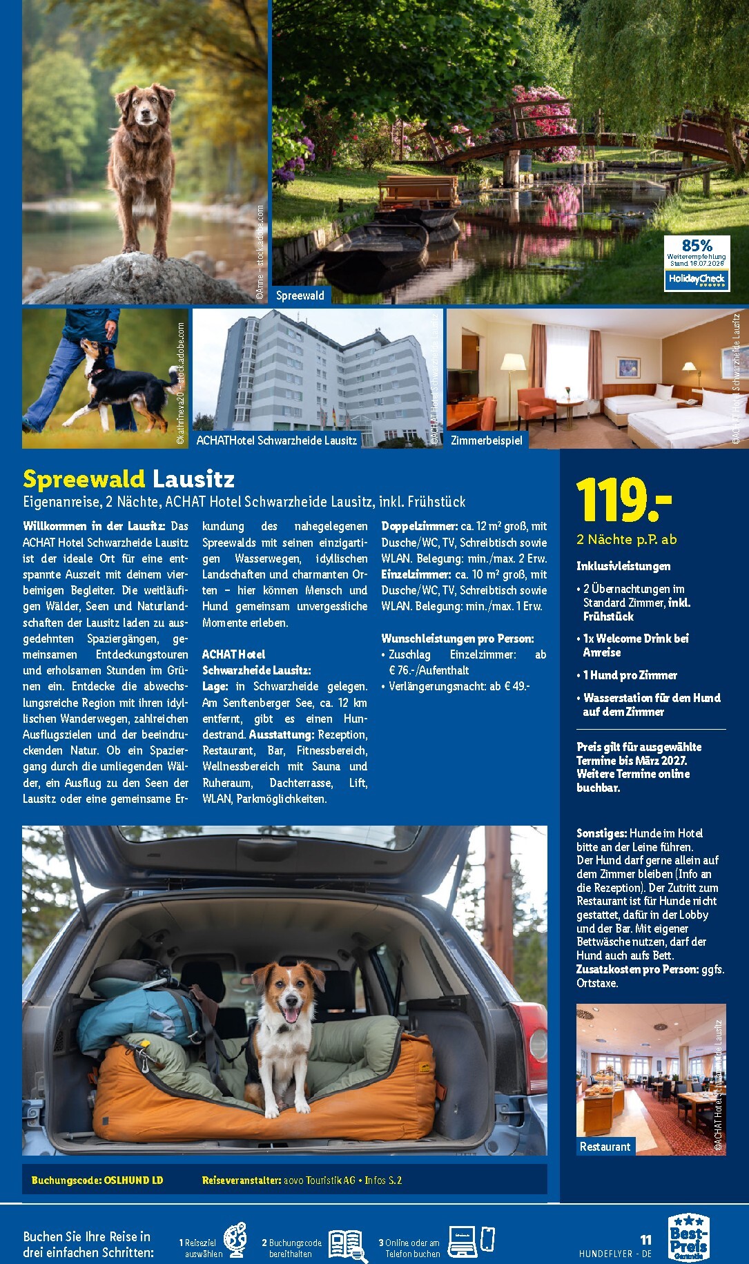 lidl - Lidl - Urlaub mit Hund Prospekt – von Mittwoch 29.07.2026 bis Donnerstag 31.12.2026 - page: 11