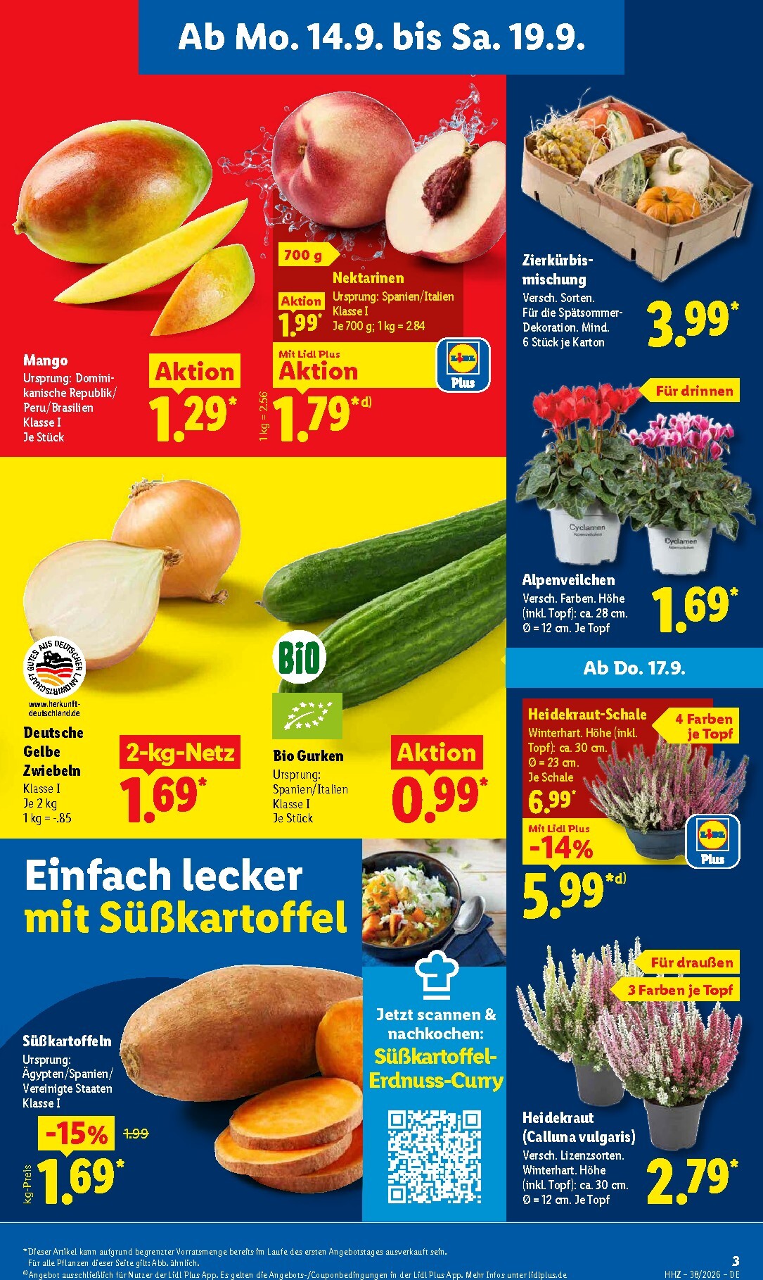 lidl - Lidl Prospekt – von Montag 14.09.2026 bis Samstag 19.09.2026 - page: 3